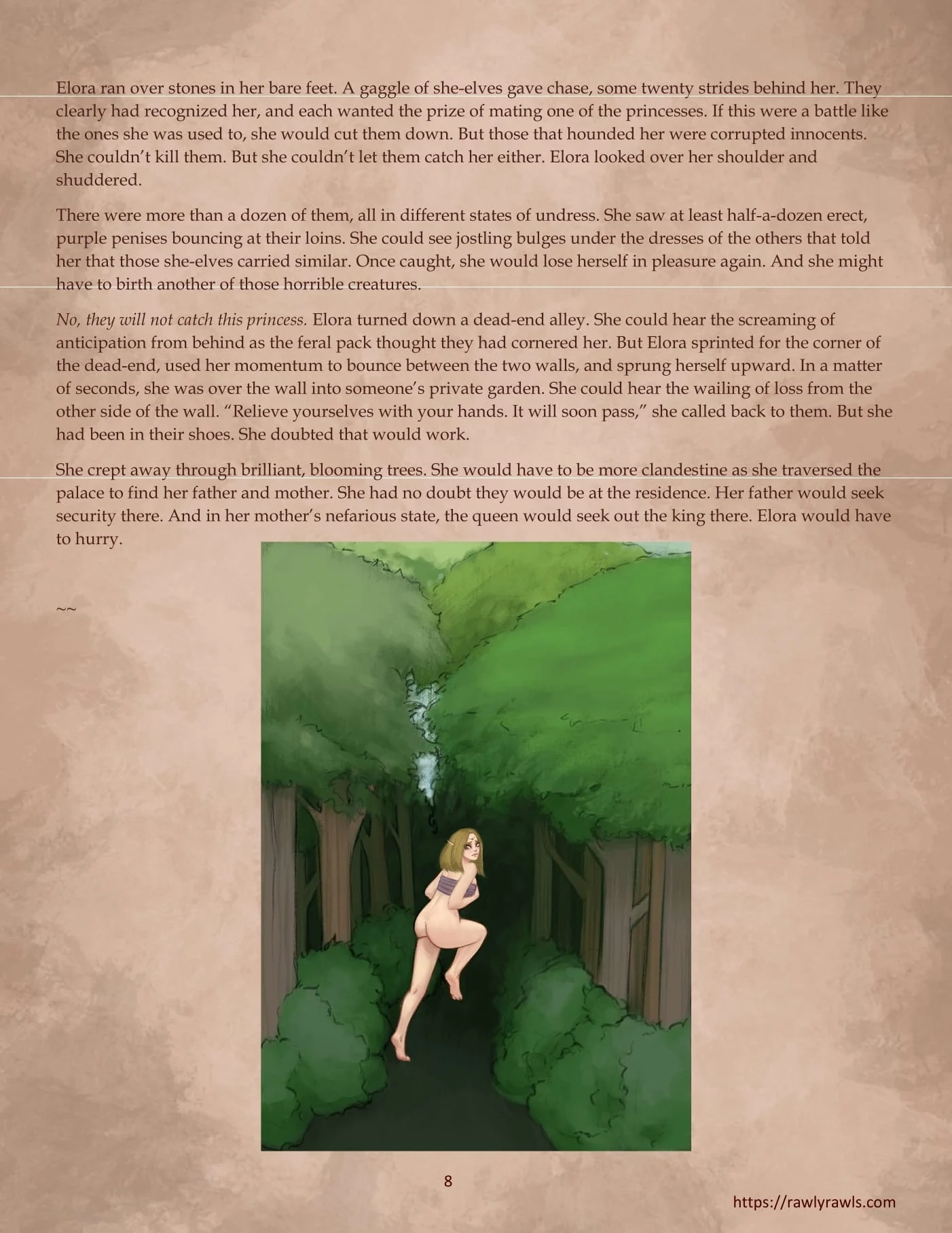Elora’s Taste of Black Magic [CreamCadet , RawlyRawls] 9 . Elora’s Taste of Black Magic - Chapter 9 [CreamCadet , RawlyRawls] – page 8