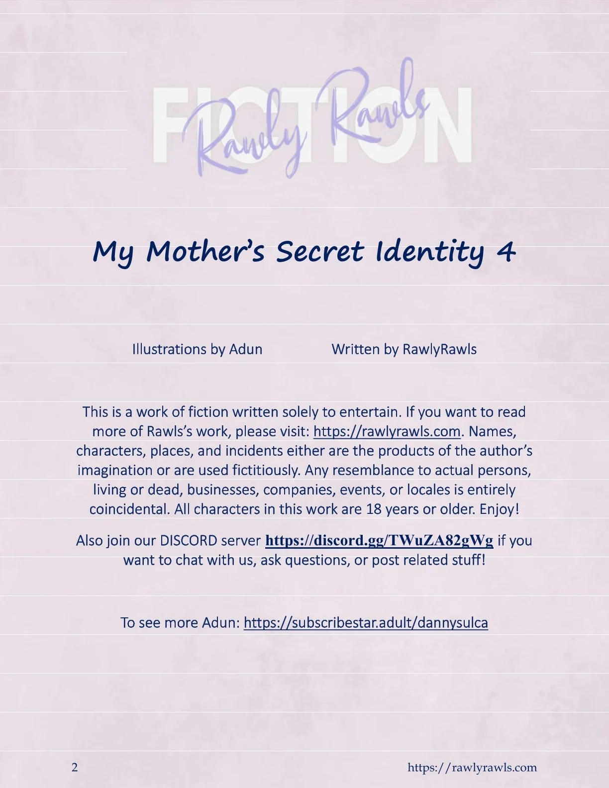 My Mother’s Secret Identity [Adun | Danny Sulca , RawlyRawls] 4 . My Mother's Secret Identity - Chapter 4 [Adun - Danny Sulca , RawlyRawls] – page 2