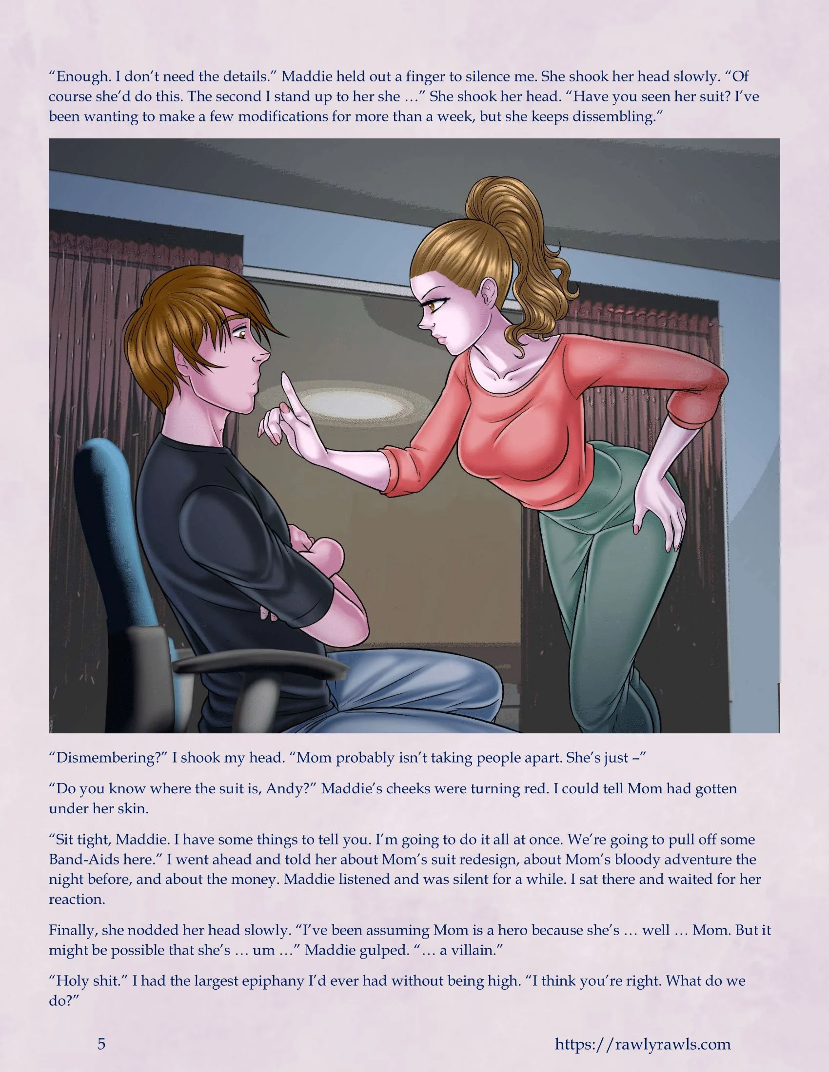 My Mother’s Secret Identity [Adun | Danny Sulca , RawlyRawls] 8 . My Mother's Secret Identity - Chapter 8 [Adun | Danny Sulca , RawlyRawls] – page 5