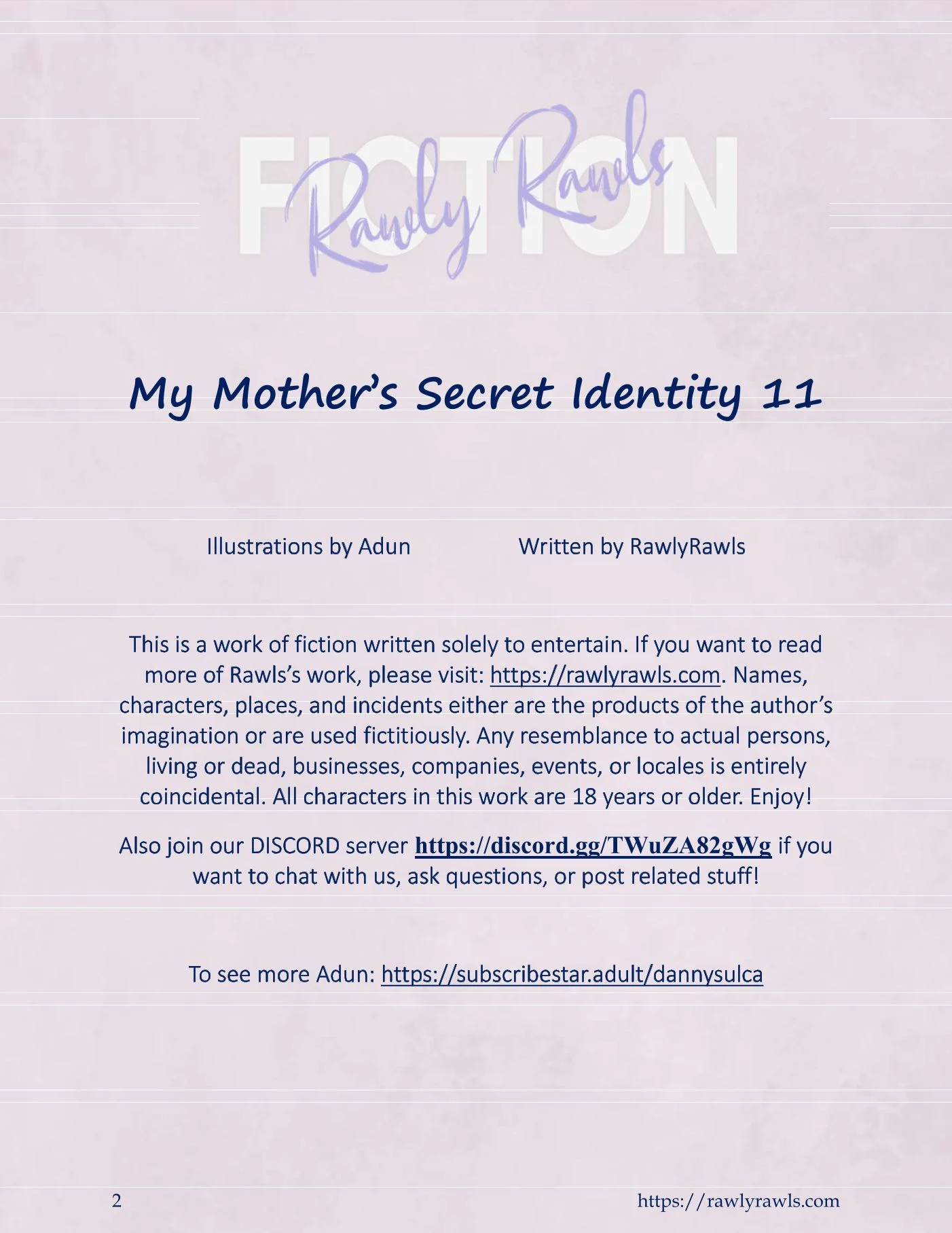 My Mother’s Secret Identity [Adun | Danny Sulca , RawlyRawls] 11 . My Mother's Secret Identity - Chapter 11 [Adun | Danny Sulca , RawlyRawls] – page 2