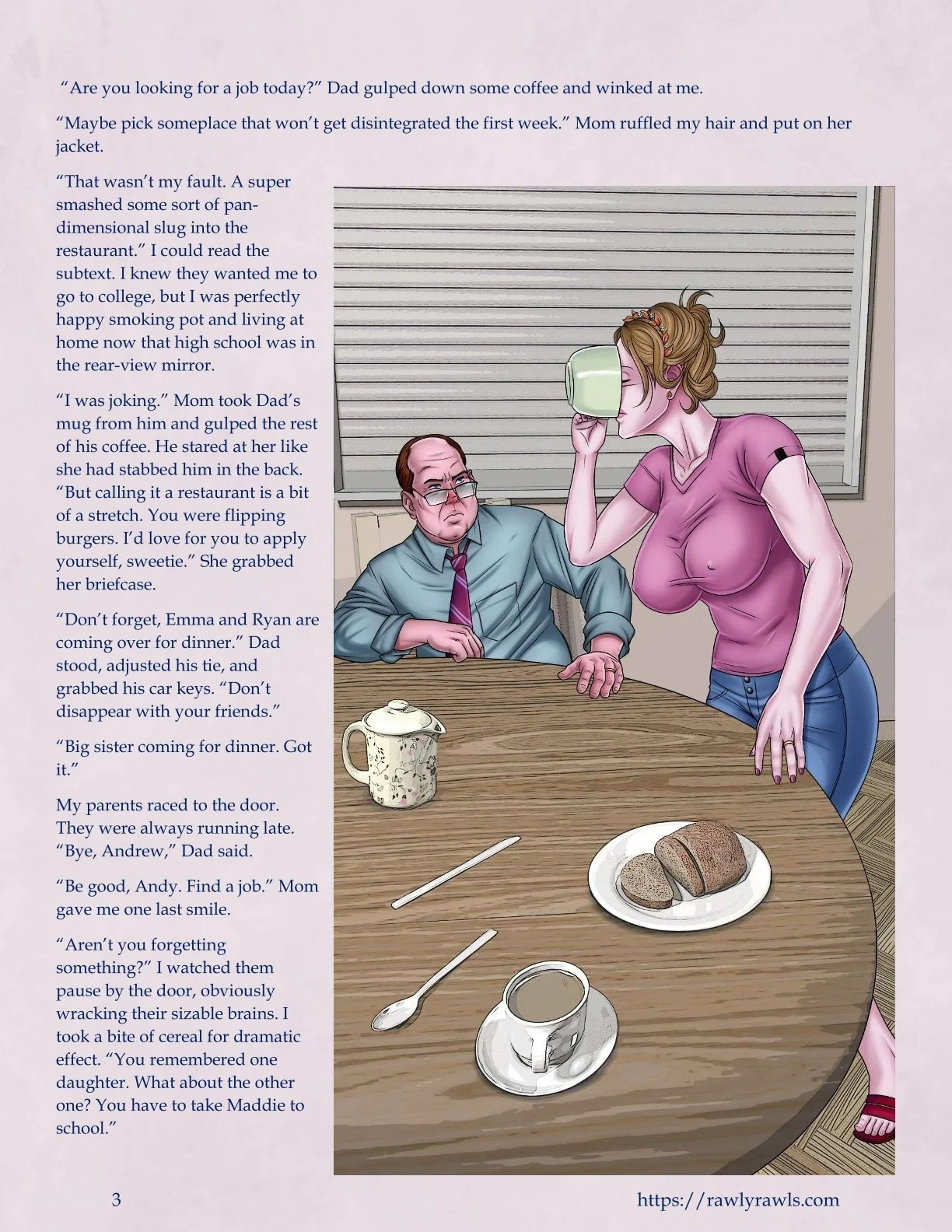 My Mother’s Secret Identity [Adun | Danny Sulca , RawlyRawls] 1 . My Mother's Secret Identity - Chapter 1 [Adun - Danny Sulca , RawlyRawls] – page 3