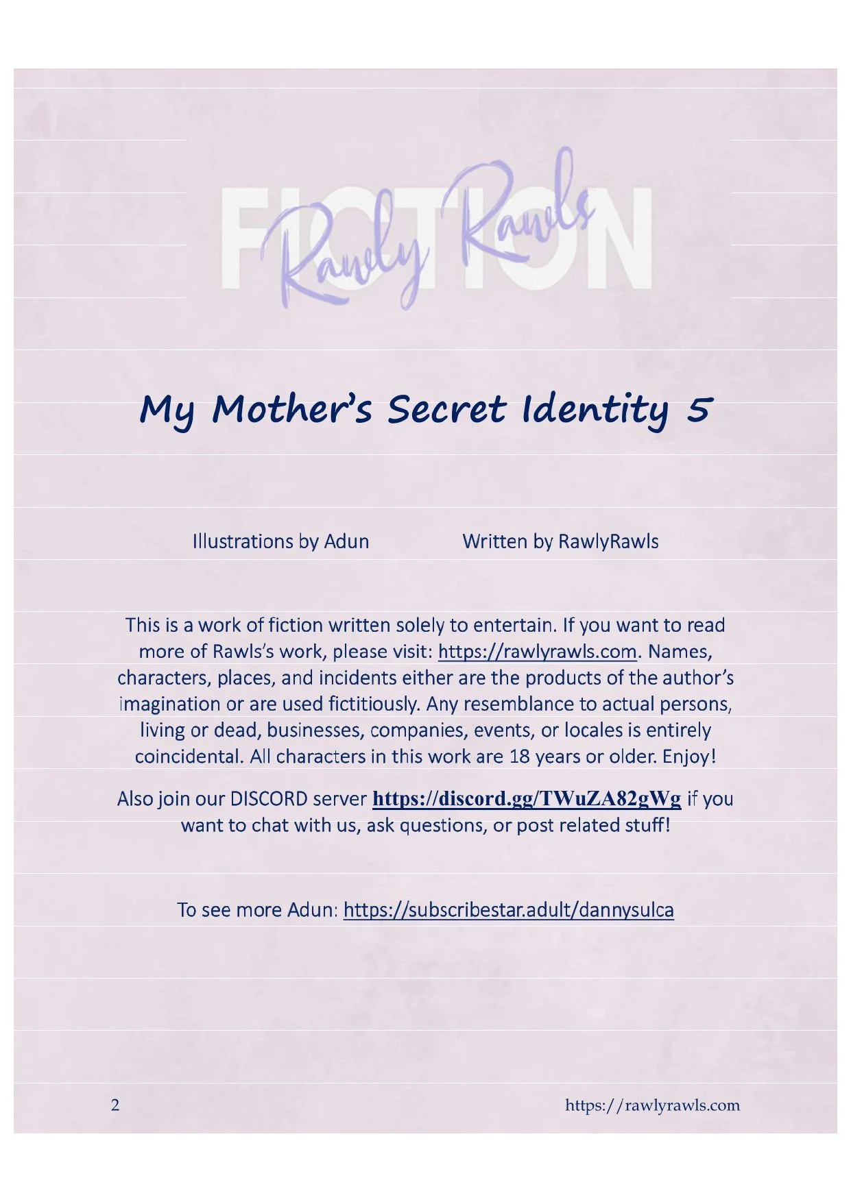 My Mother’s Secret Identity [Adun | Danny Sulca , RawlyRawls] 5 . My Mother's Secret Identity - Chapter 5 [Adun | Danny Sulca , RawlyRawls] – page 2