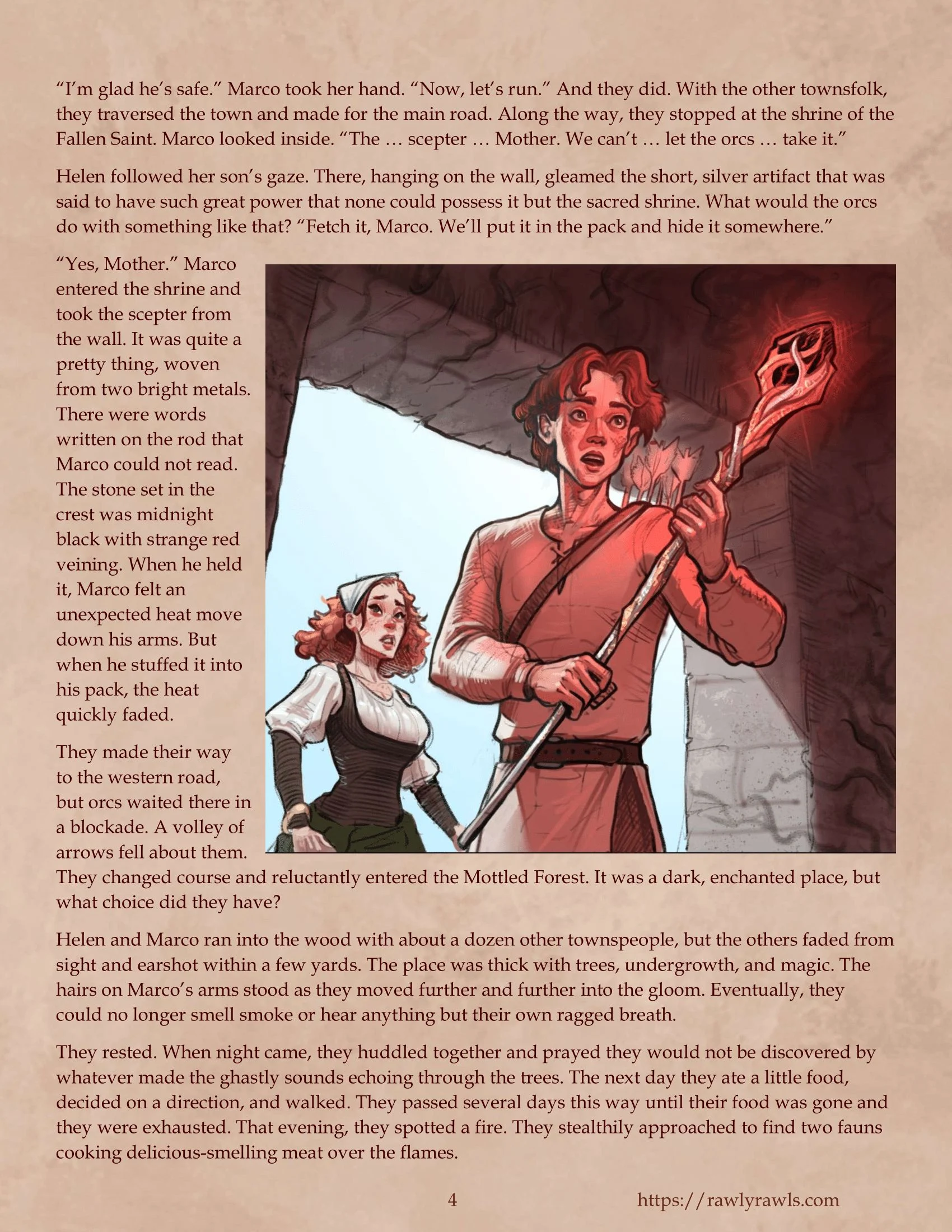 The Enchanted Scepter [Owusyr , RawlyRawls] 1 . The Enchanted Scepter  - Chapter 1 [Owusyr , RawlyRawls] – page 4