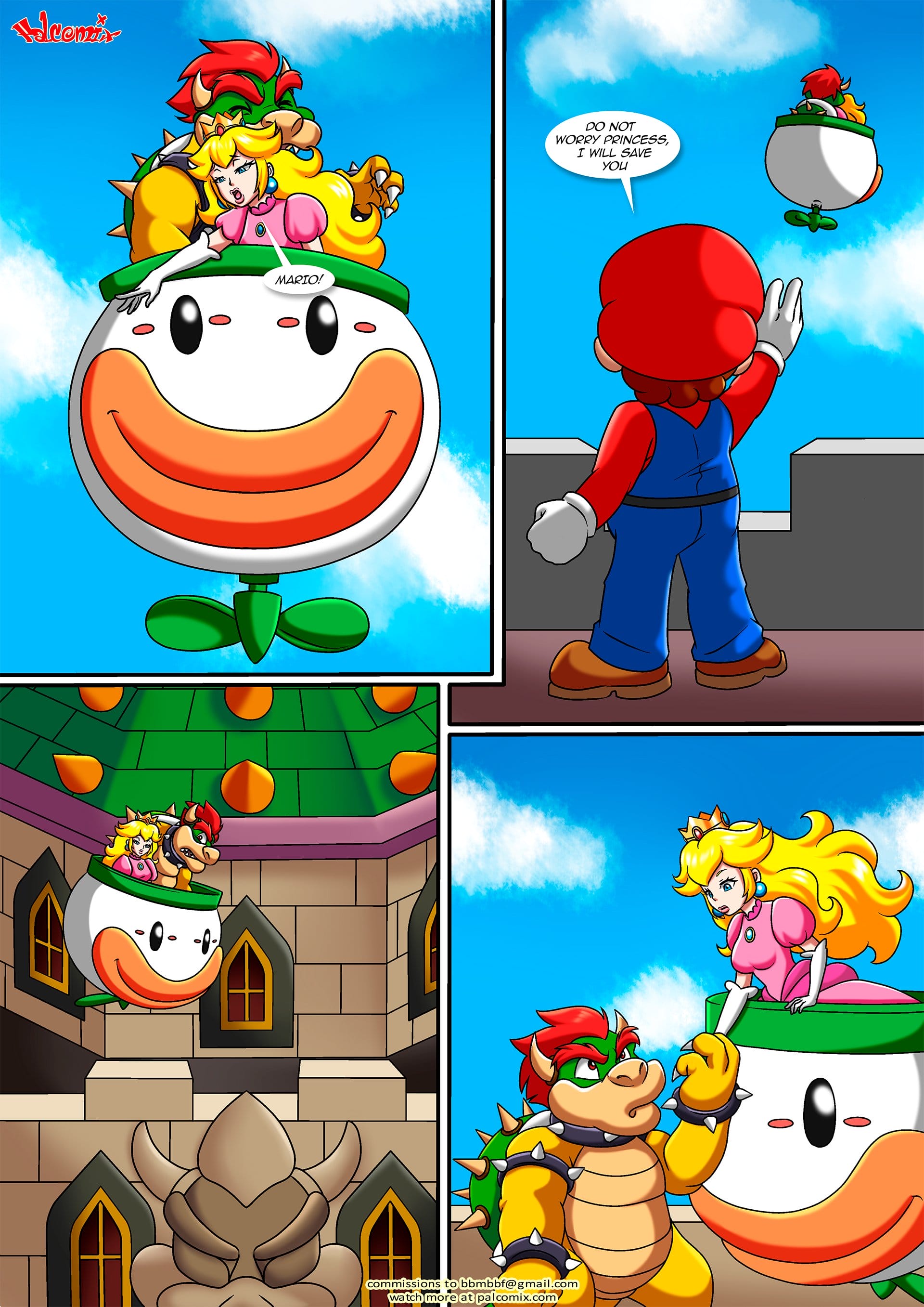 The Mushroom Kingdom Secret (Mario Series) [PalComix] 1 . The Mushroom Kingdom Secret - Chapter 1 (Mario Series) [PalComix] – page 2