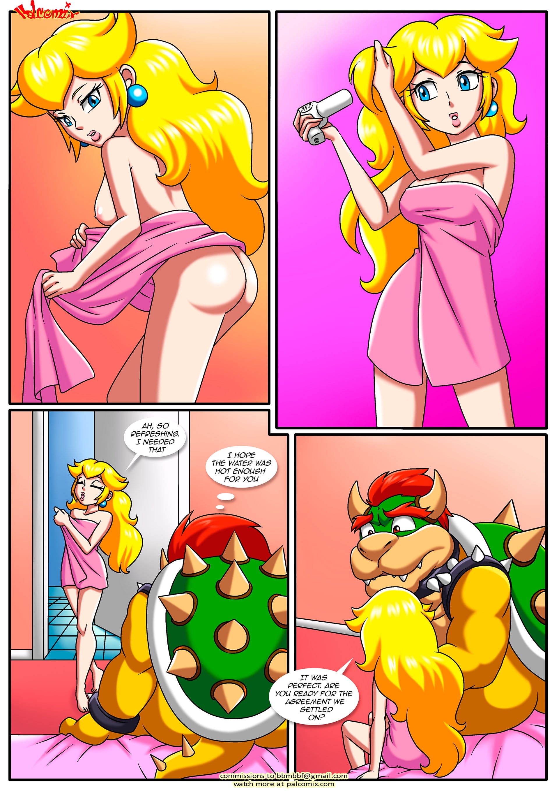 The Mushroom Kingdom Secret (Mario Series) [PalComix] 1 . The Mushroom Kingdom Secret - Chapter 1 (Mario Series) [PalComix] – page 4