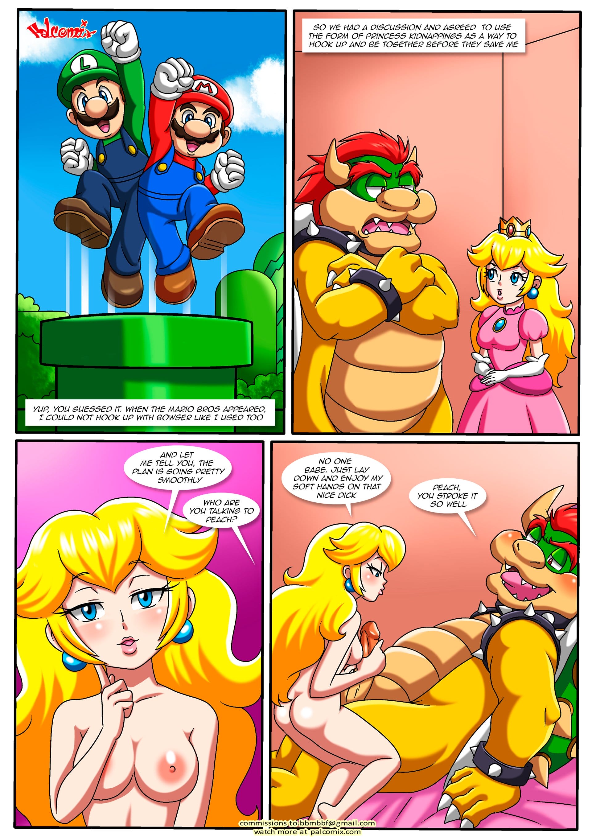 The Mushroom Kingdom Secret (Mario Series) [PalComix] 1 . The Mushroom Kingdom Secret - Chapter 1 (Mario Series) [PalComix] – page 8
