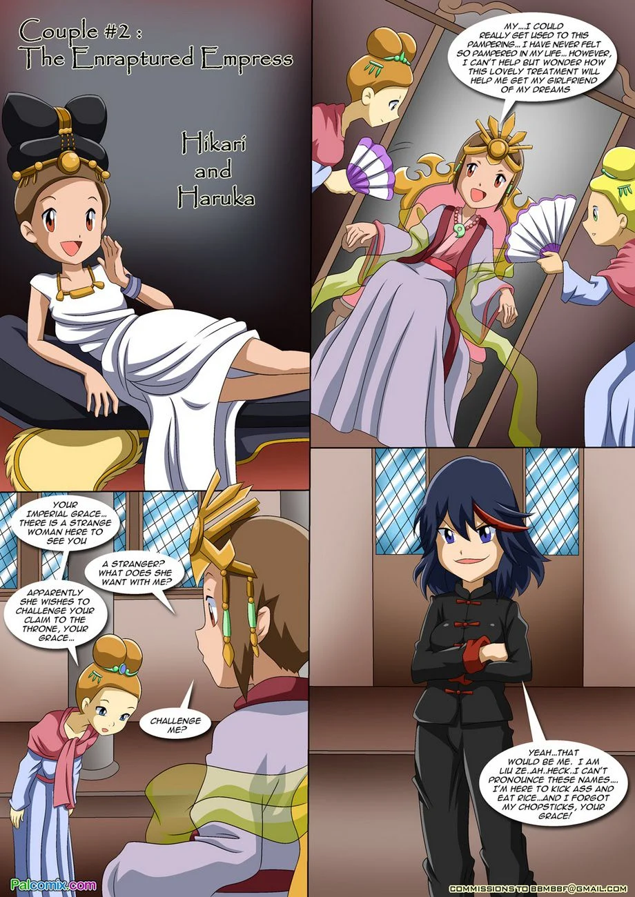 Lesbian Fantasy Island (Digimon , Pokemon) [Palcomix] 2 . Lesbian Fantasy Island - Kari And May - Chapter 2 (Digimon , Pokemon) [Palcomix] – page 2