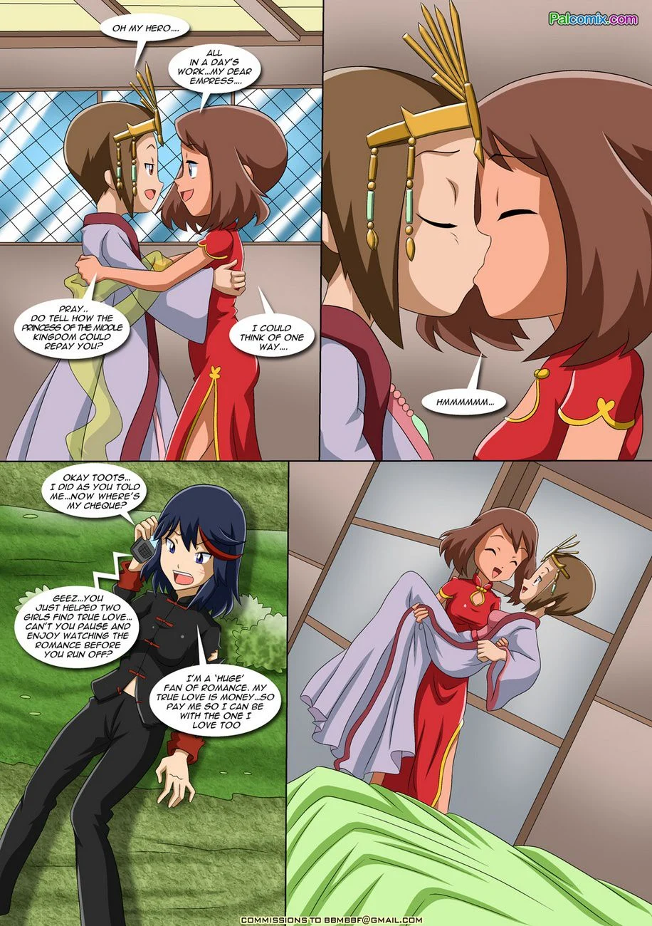 Lesbian Fantasy Island (Digimon , Pokemon) [Palcomix] 2 . Lesbian Fantasy Island - Kari And May - Chapter 2 (Digimon , Pokemon) [Palcomix] – page 6
