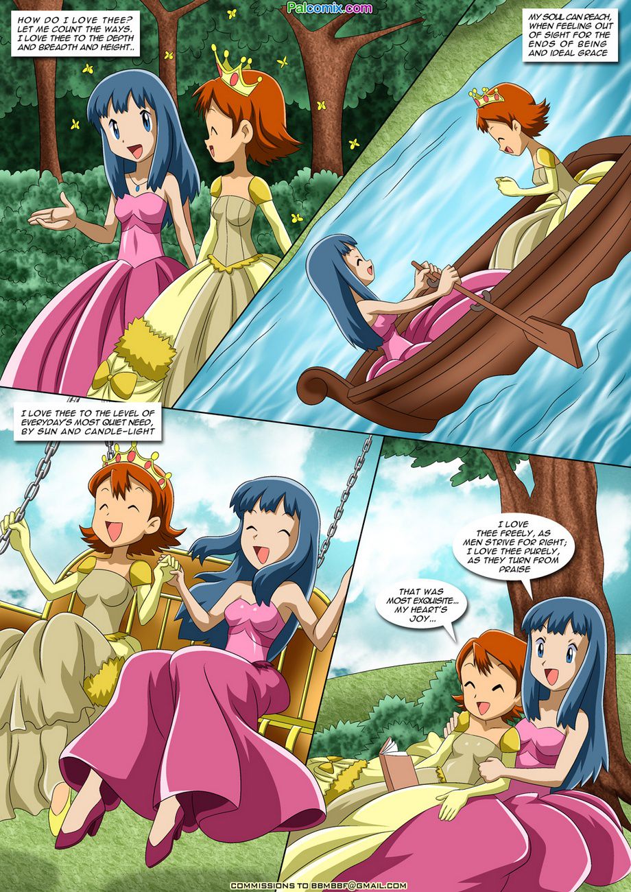 Lesbian Fantasy Island (Digimon , Pokemon) [Palcomix] 1 . Lesbian Fantasy Island - Sora And Dawn - Chapter 1 (Digimon , Pokemon) [Palcomix] – page 6