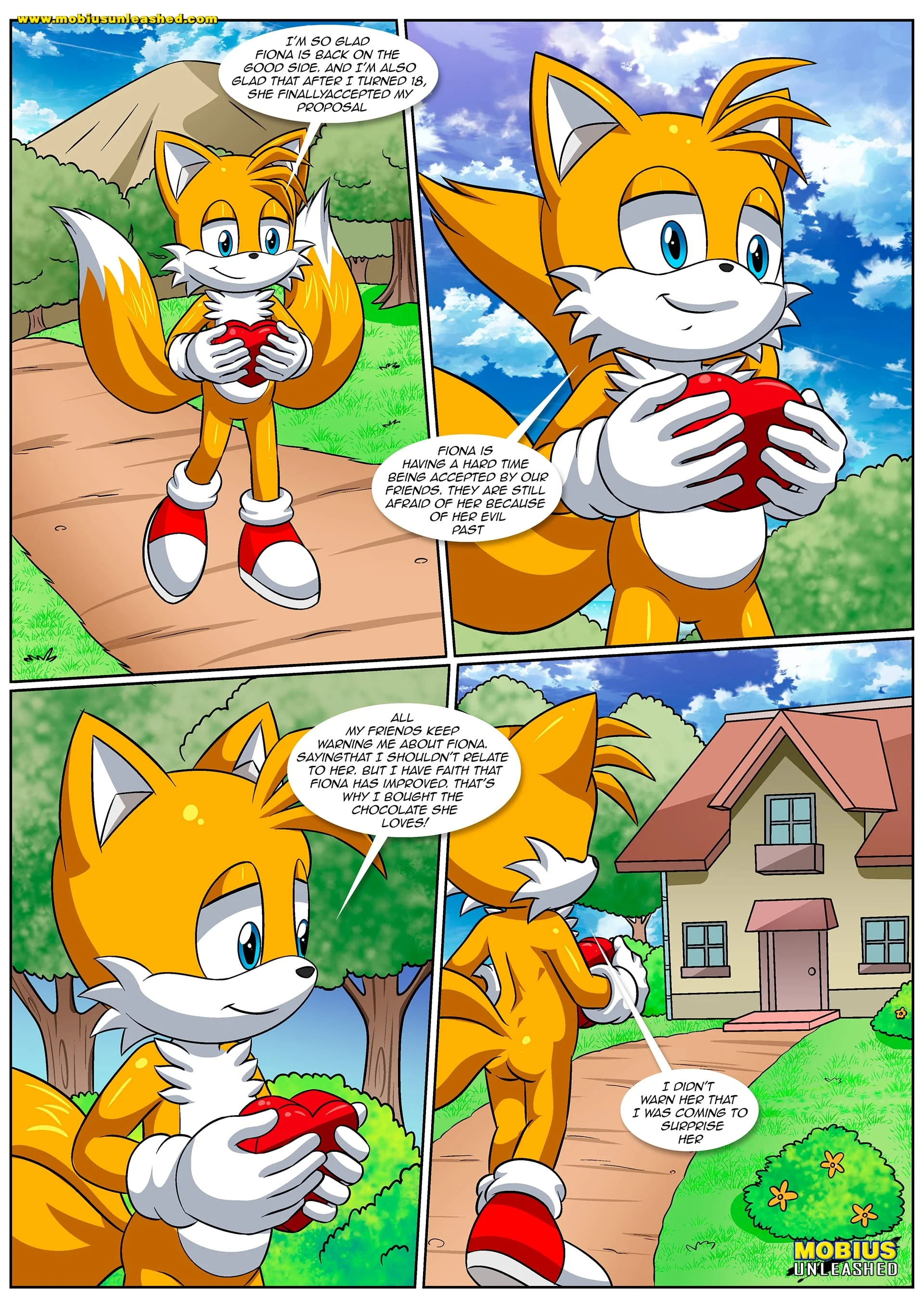 Let Me Love You (Sonic The Hedgehog) [Palcomix] 1 . Let Me Love You - Chapter 1 (Sonic The Hedgehog) [Palcomix] – page 2