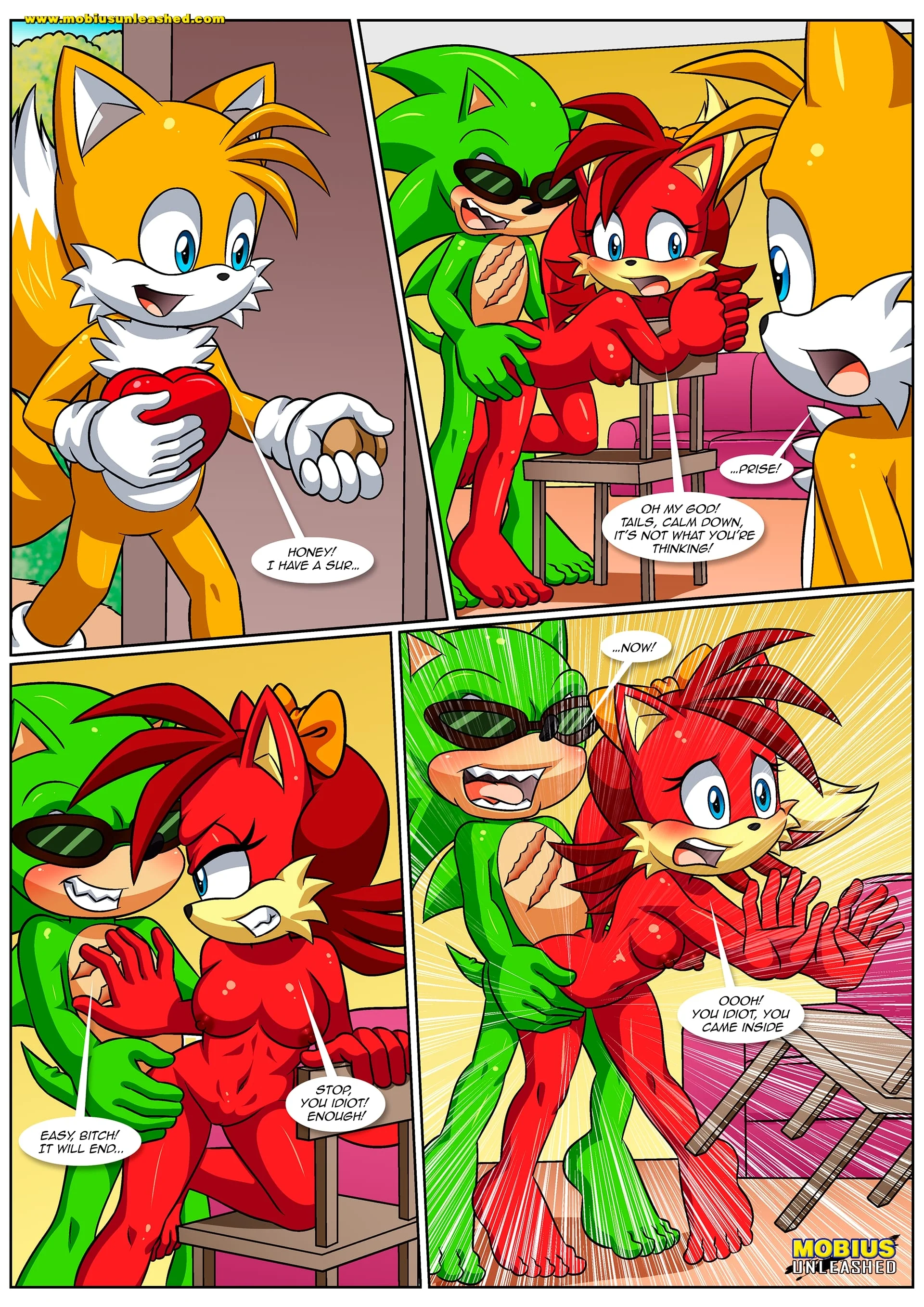 Let Me Love You (Sonic The Hedgehog) [Palcomix] 1 . Let Me Love You - Chapter 1 (Sonic The Hedgehog) [Palcomix] – page 3