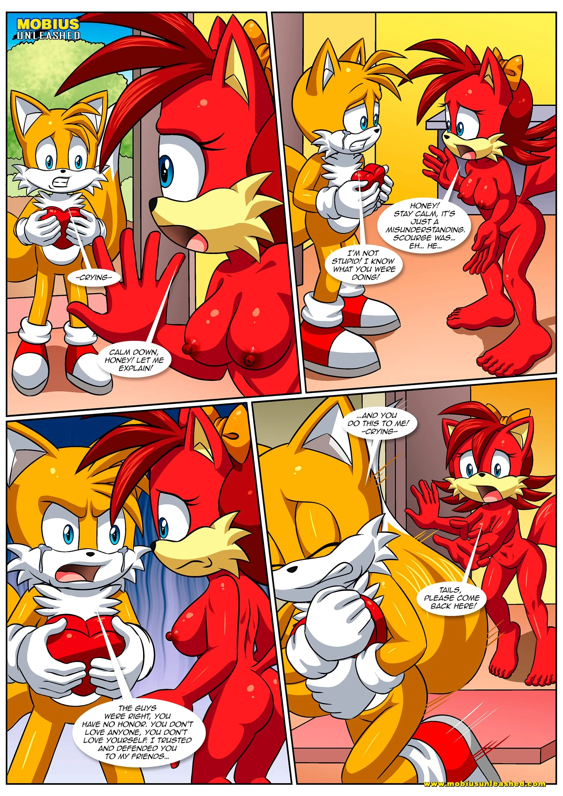 Let Me Love You (Sonic The Hedgehog) [Palcomix] 1 . Let Me Love You - Chapter 1 (Sonic The Hedgehog) [Palcomix] – page 4