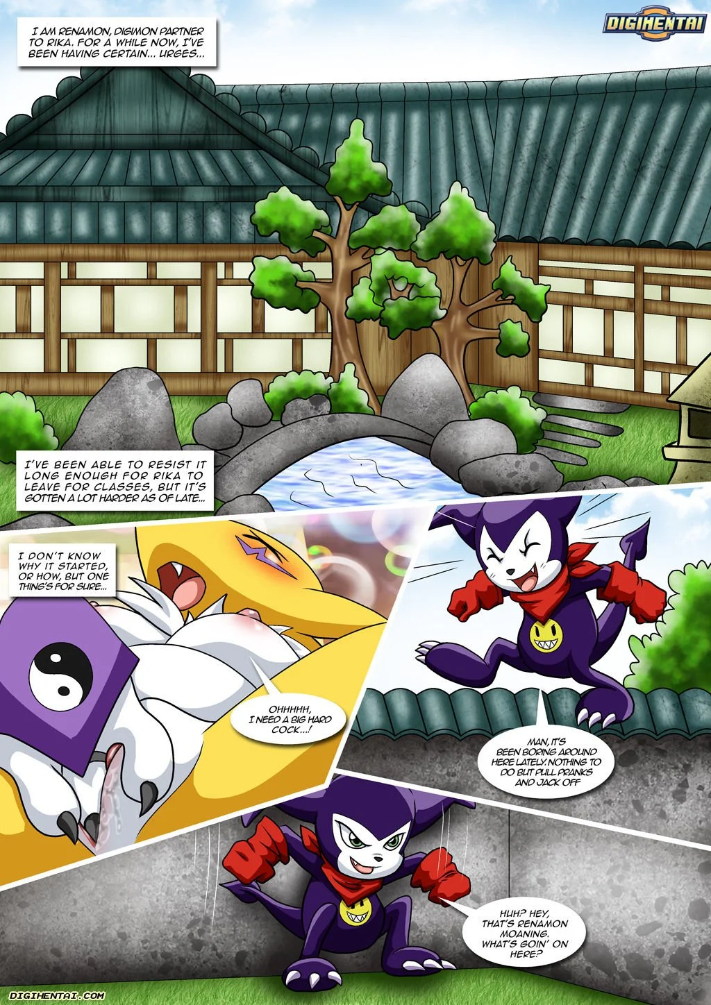 Renamon´s First Time (Digimon) [PalComix] 1 . Renamon´s First Time - Chapter 1 (Digimon) [PalComix] – page 2
