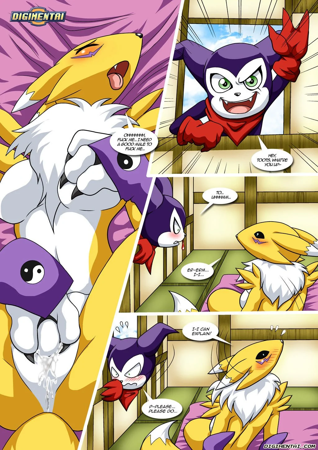Renamon´s First Time (Digimon) [PalComix] 1 . Renamon´s First Time - Chapter 1 (Digimon) [PalComix] – page 3