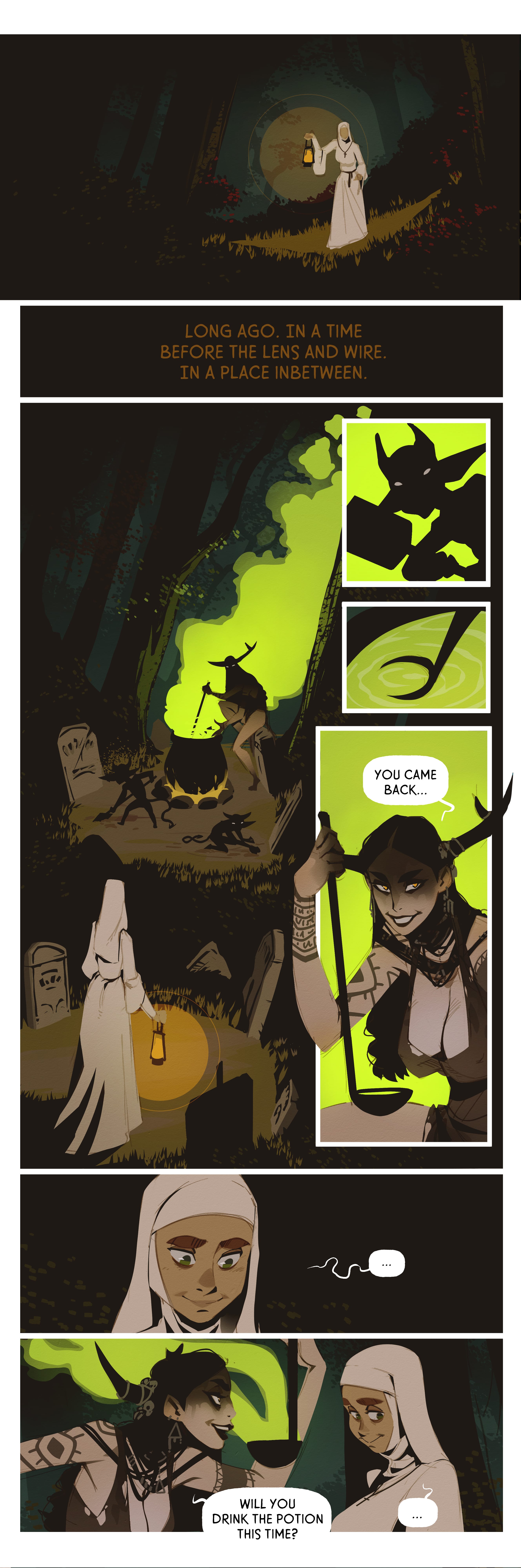 The Witch &amp; the Nun [InCase] 1 . The Witch & the Nun - Chapter 1 [InCase] – page 1