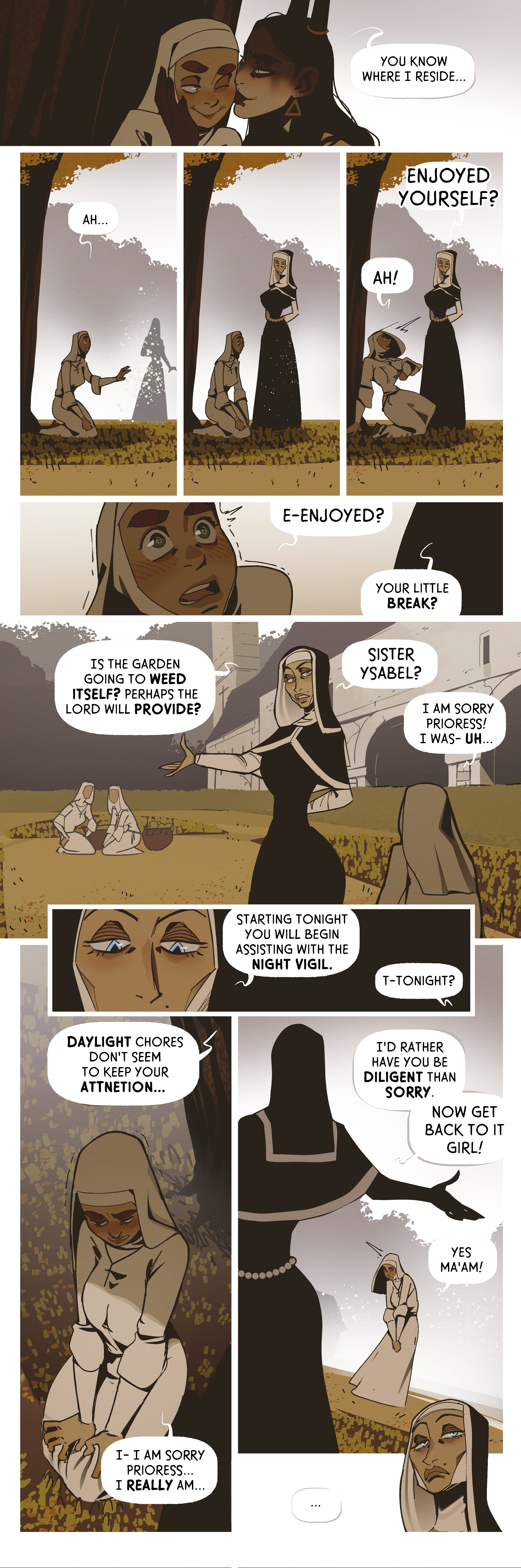 The Witch &amp; the Nun [InCase] 1 . The Witch & the Nun - Chapter 1 [InCase] – page 8