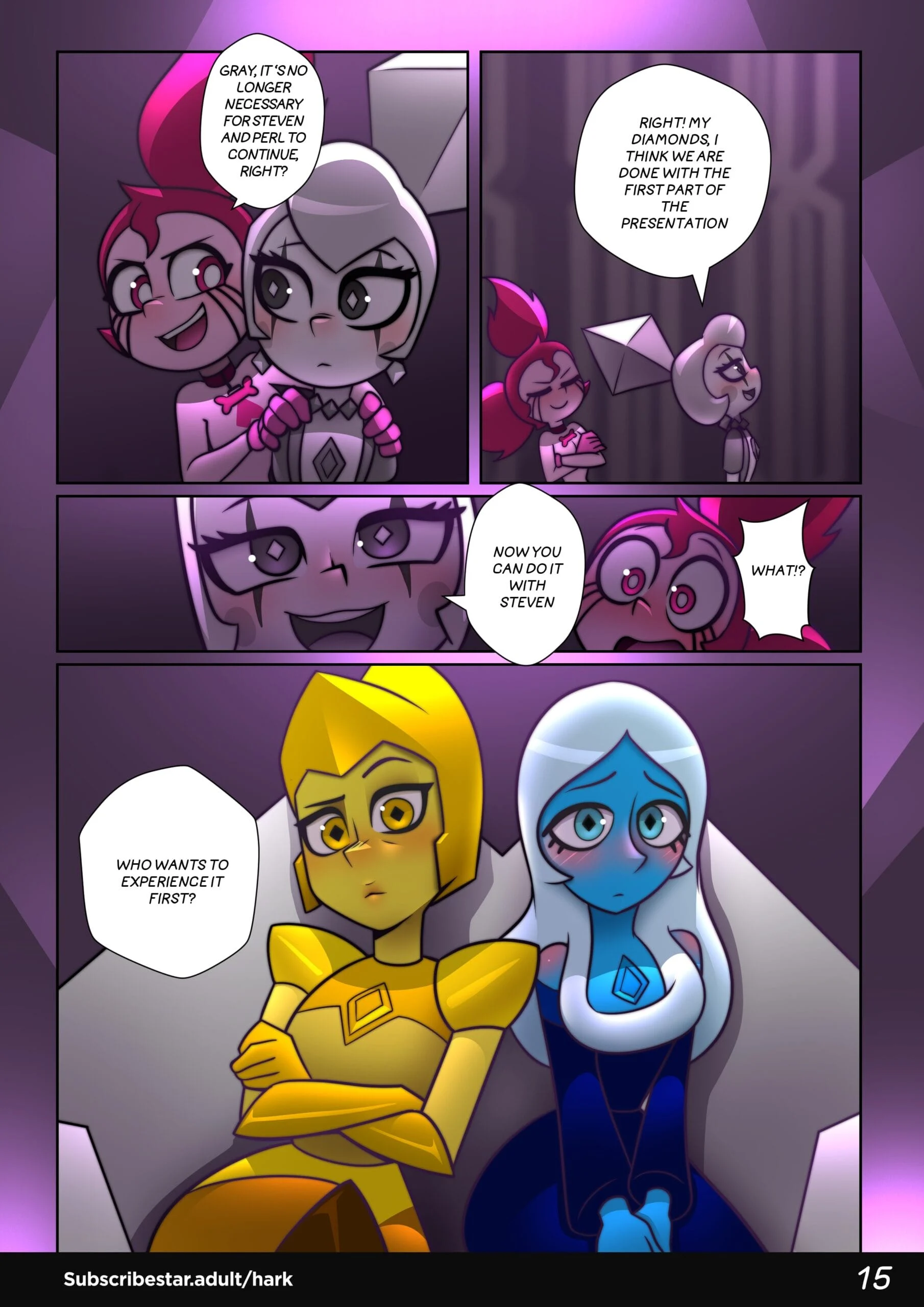Steven’s Desire (Steven Universe) [HarkArt] 2 . Steven's Desire - Chapter 2 (Steven Universe) [HarkArt] – page 16