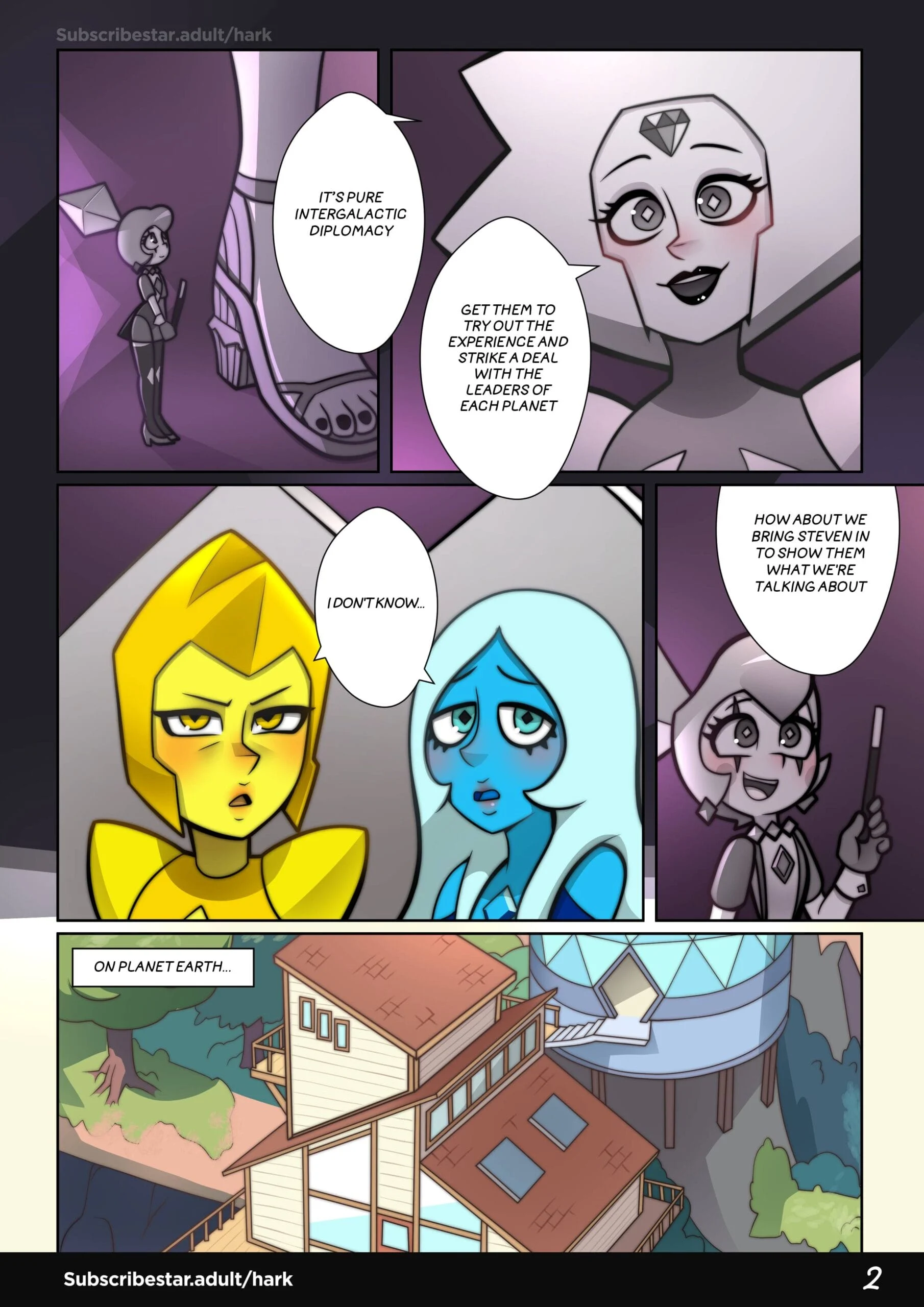Steven’s Desire (Steven Universe) [HarkArt] 2 . Steven's Desire - Chapter 2 (Steven Universe) [HarkArt] – page 3