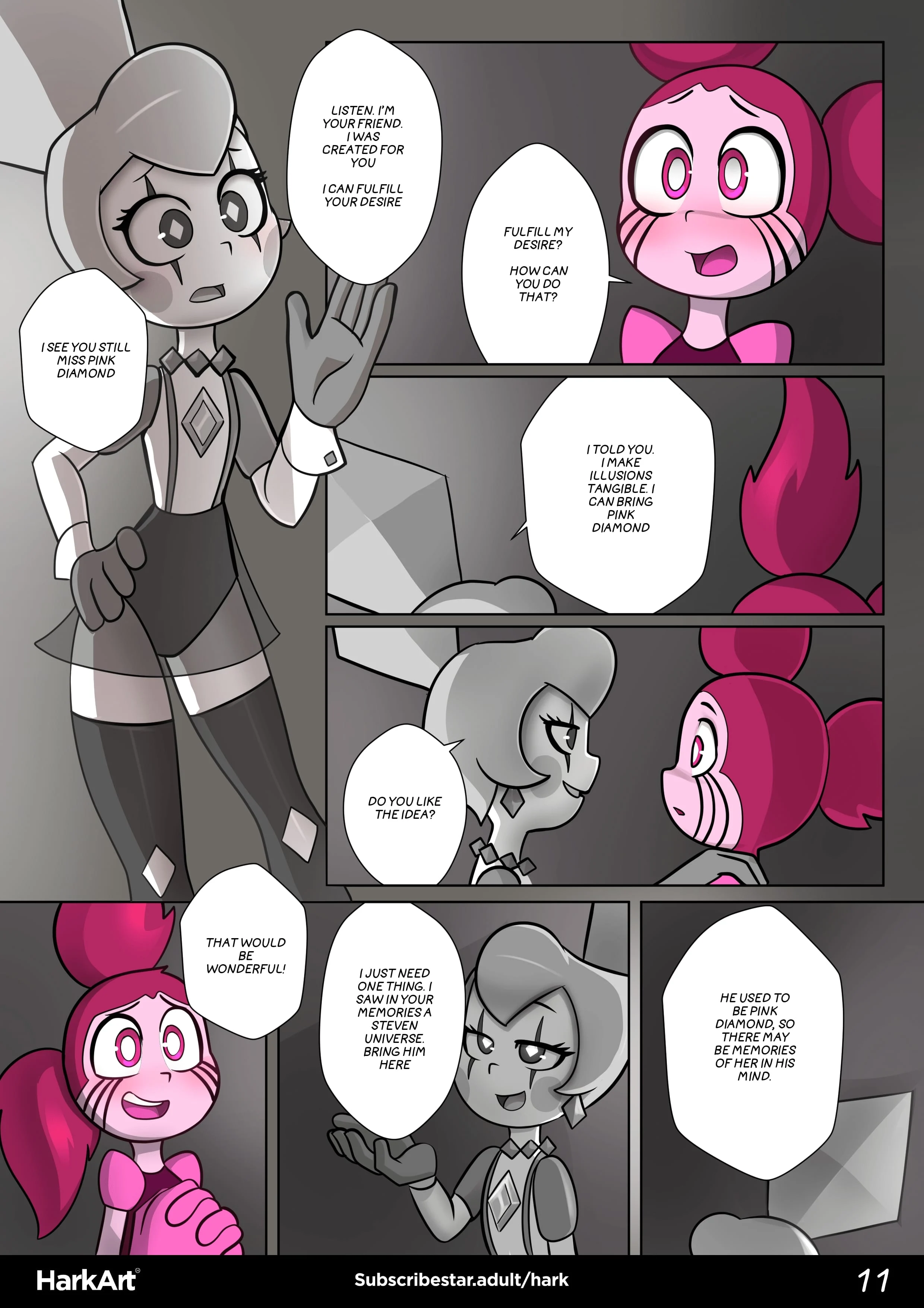 Steven’s Desire (Steven Universe) [HarkArt] 1 . Steven's Desire - Chapter 1 (Steven Universe) [HarkArt] – page 14