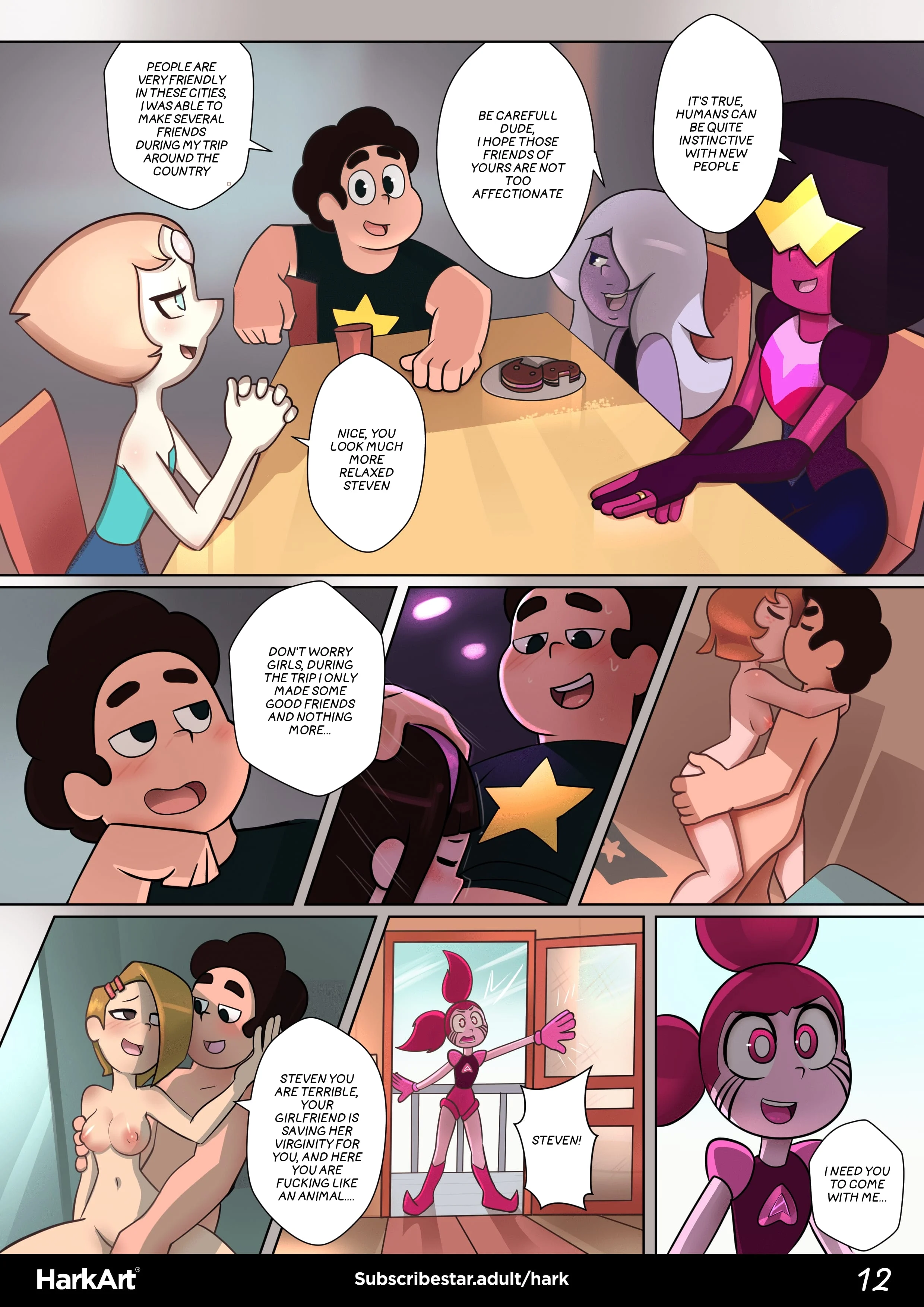 Steven’s Desire (Steven Universe) [HarkArt] 1 . Steven's Desire - Chapter 1 (Steven Universe) [HarkArt] – page 15