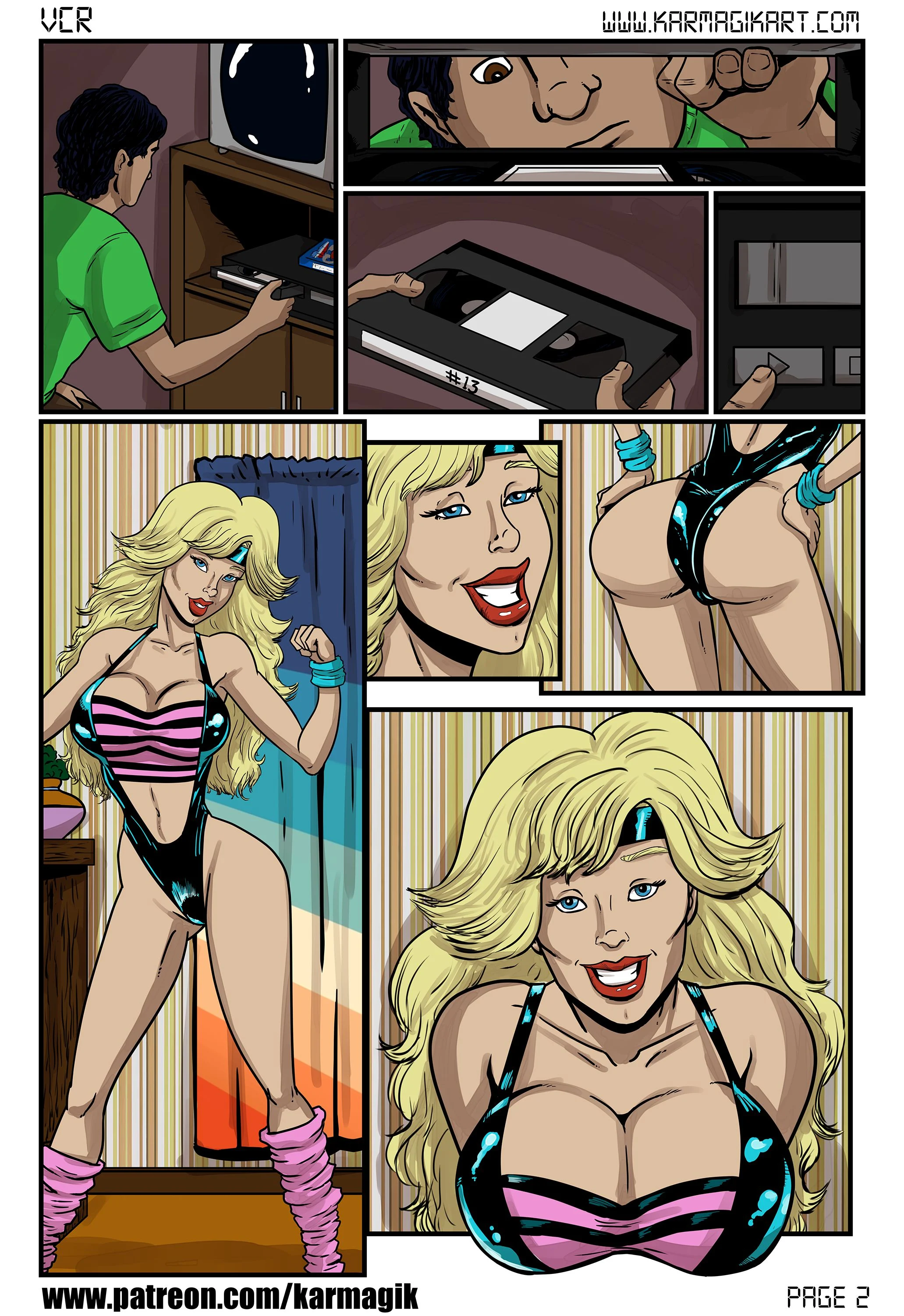 VCR [Karmagik] 1.5 . VCR - Textless - Chapter 1 [Karmagik] – page 2