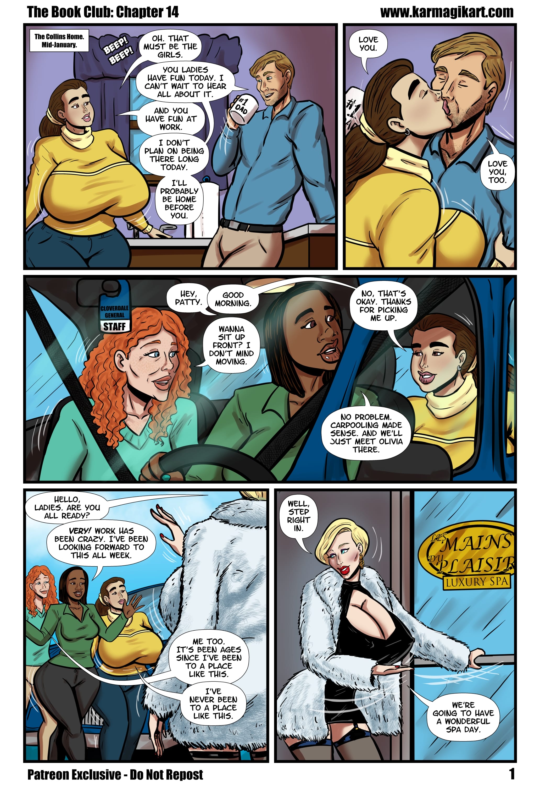 The Book Club Spa Day - Chapter 14 – page 7
