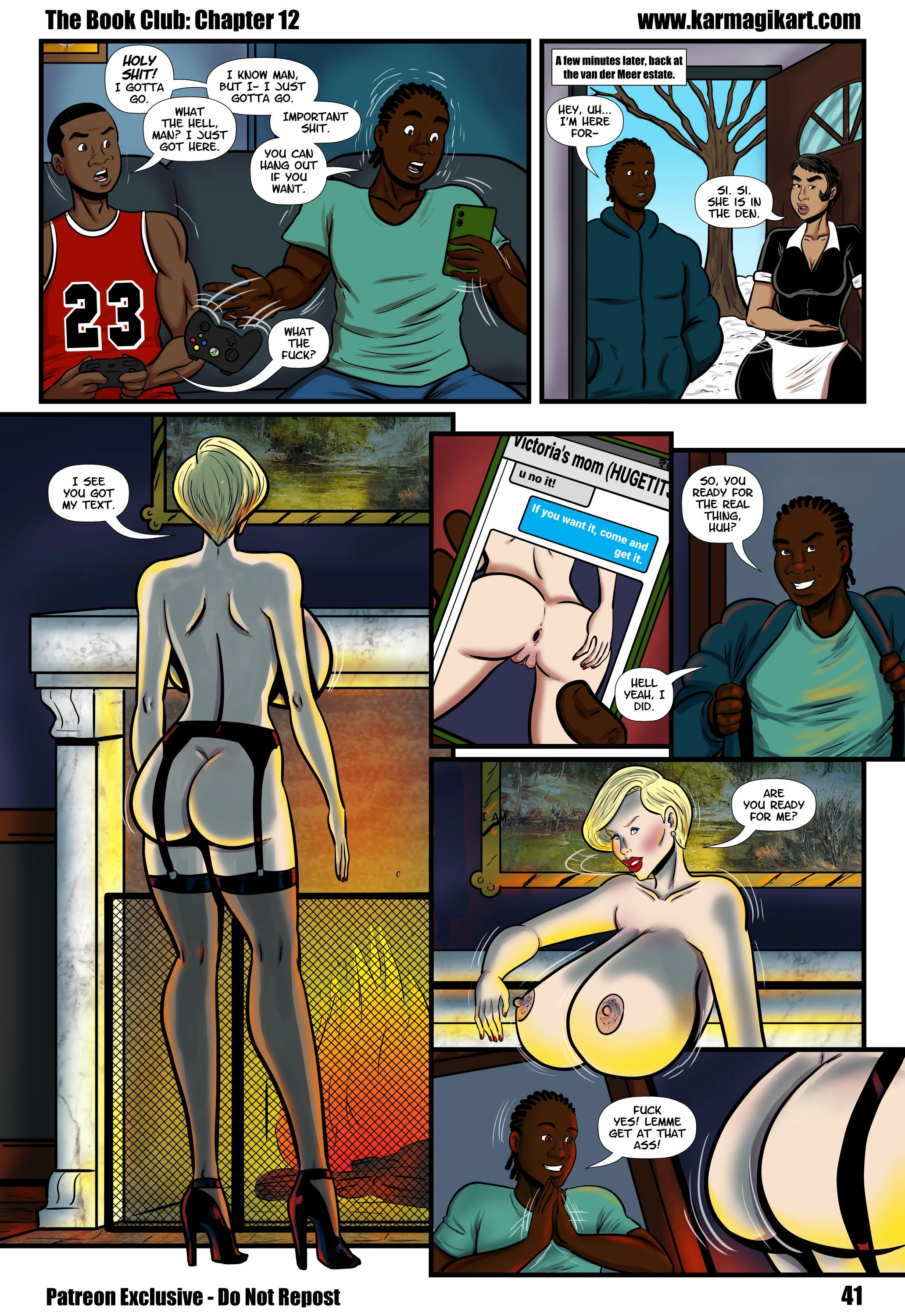The Book Club Chapter 12 – page 45