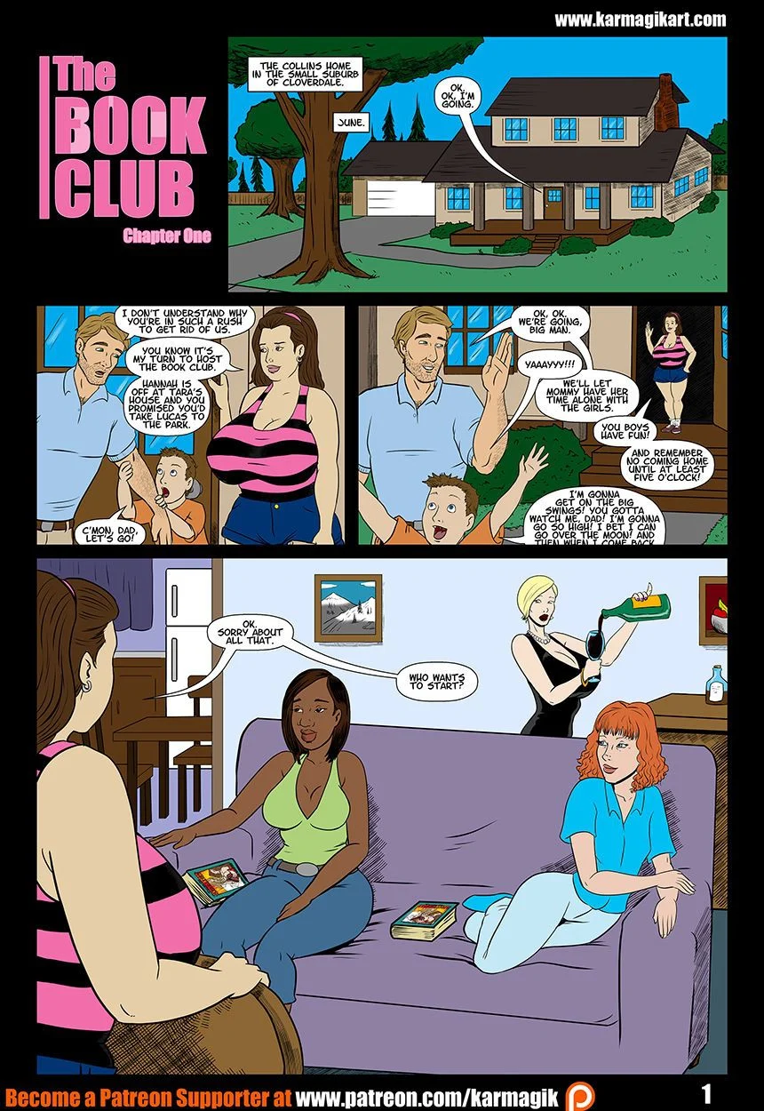 The Book Club Chapter 1 – page 5