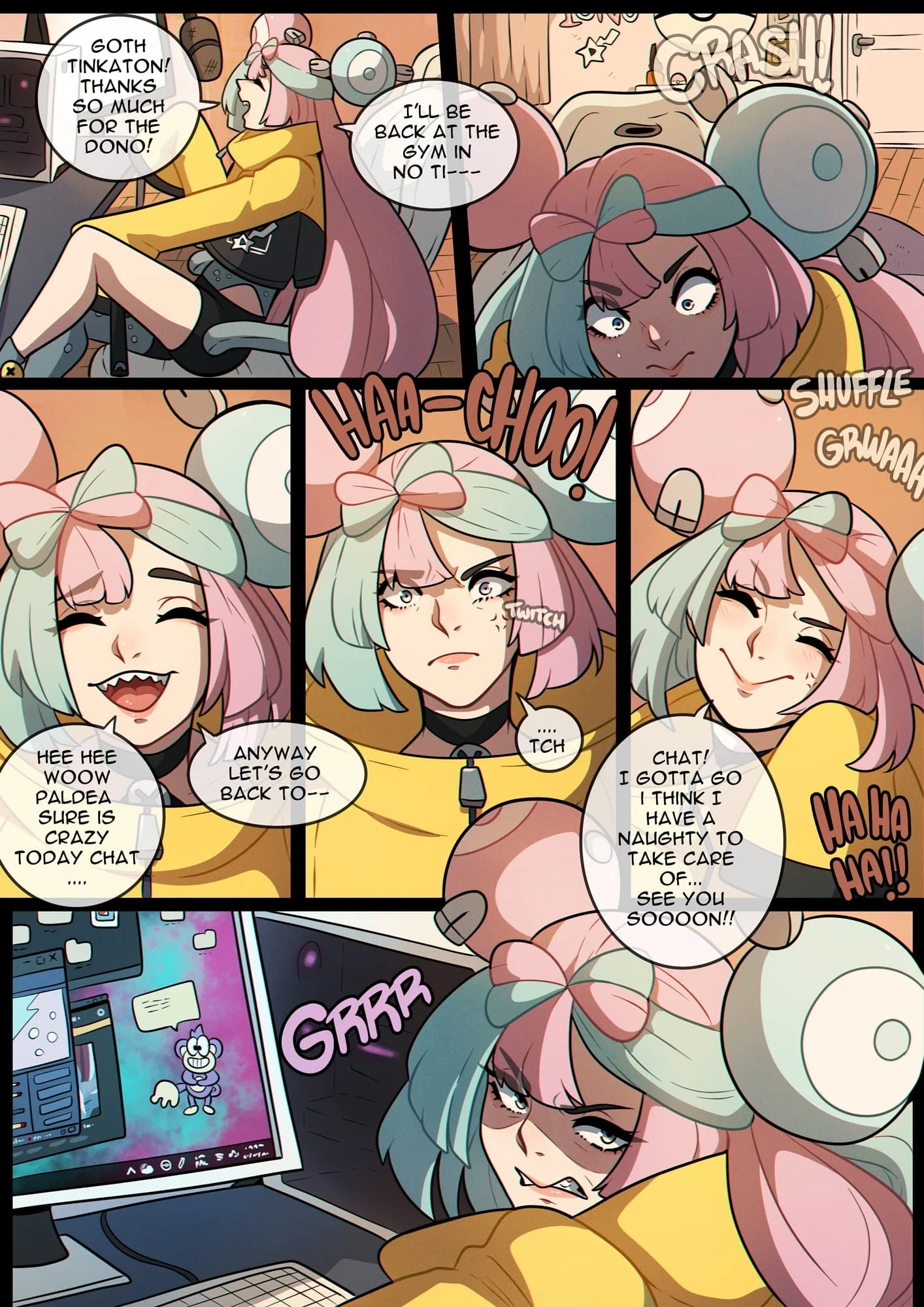 Electric Kisses (Pokemon) [Kinkymation] 1 . Electric Kisses - Chapter 1 (Pokemon) [Kinkymation] – page 3