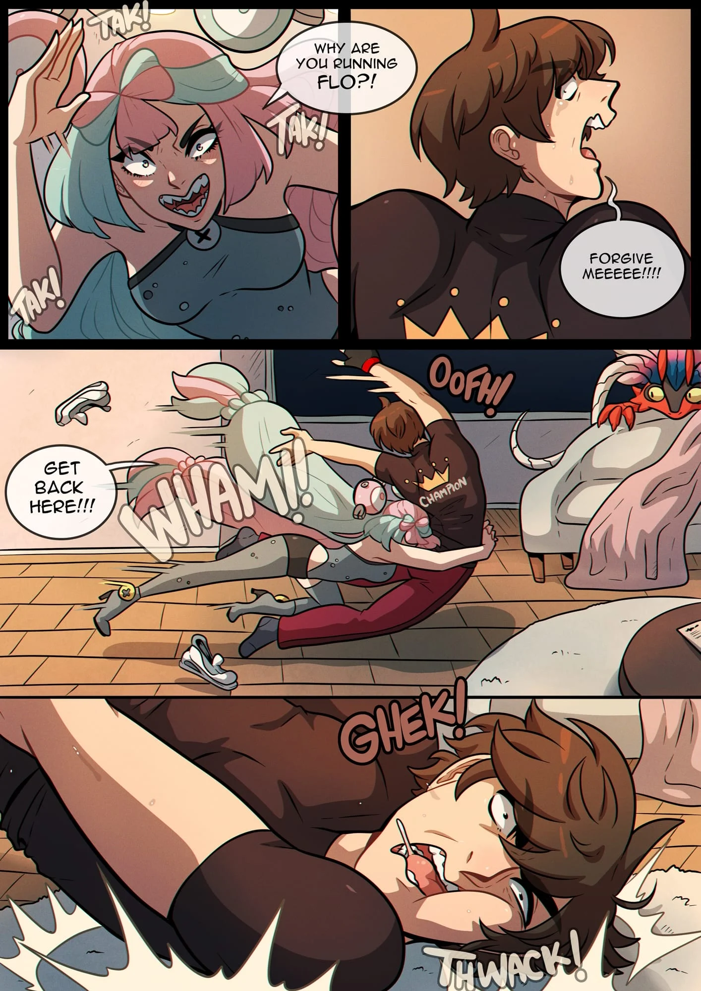 Electric Kisses (Pokemon) [Kinkymation] 1 . Electric Kisses - Chapter 1 (Pokemon) [Kinkymation] – page 5