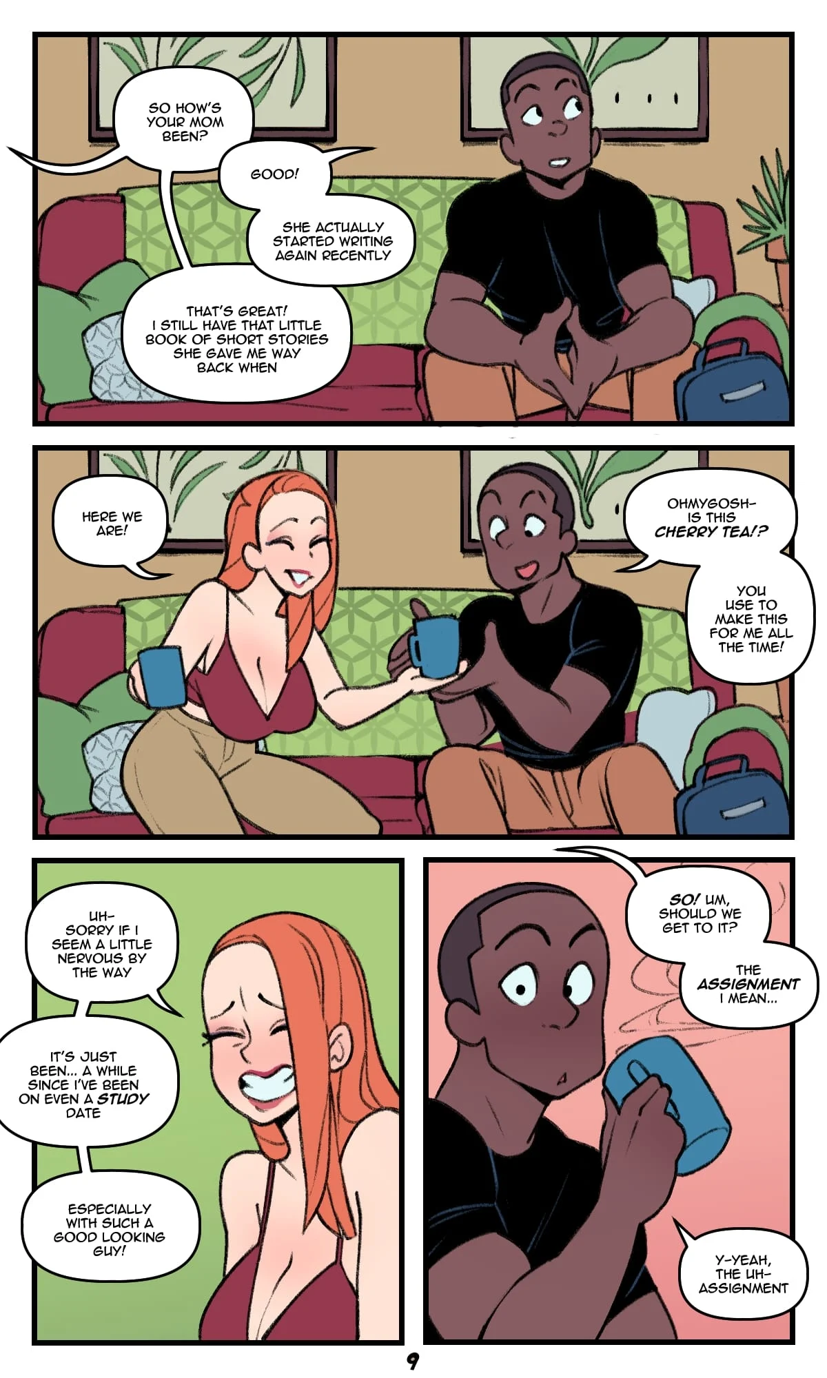 MILF Sitter [NotEnoughMilk] 1 . MILF Sitter - Chapter 1 [NotEnoughMilk] – page 10