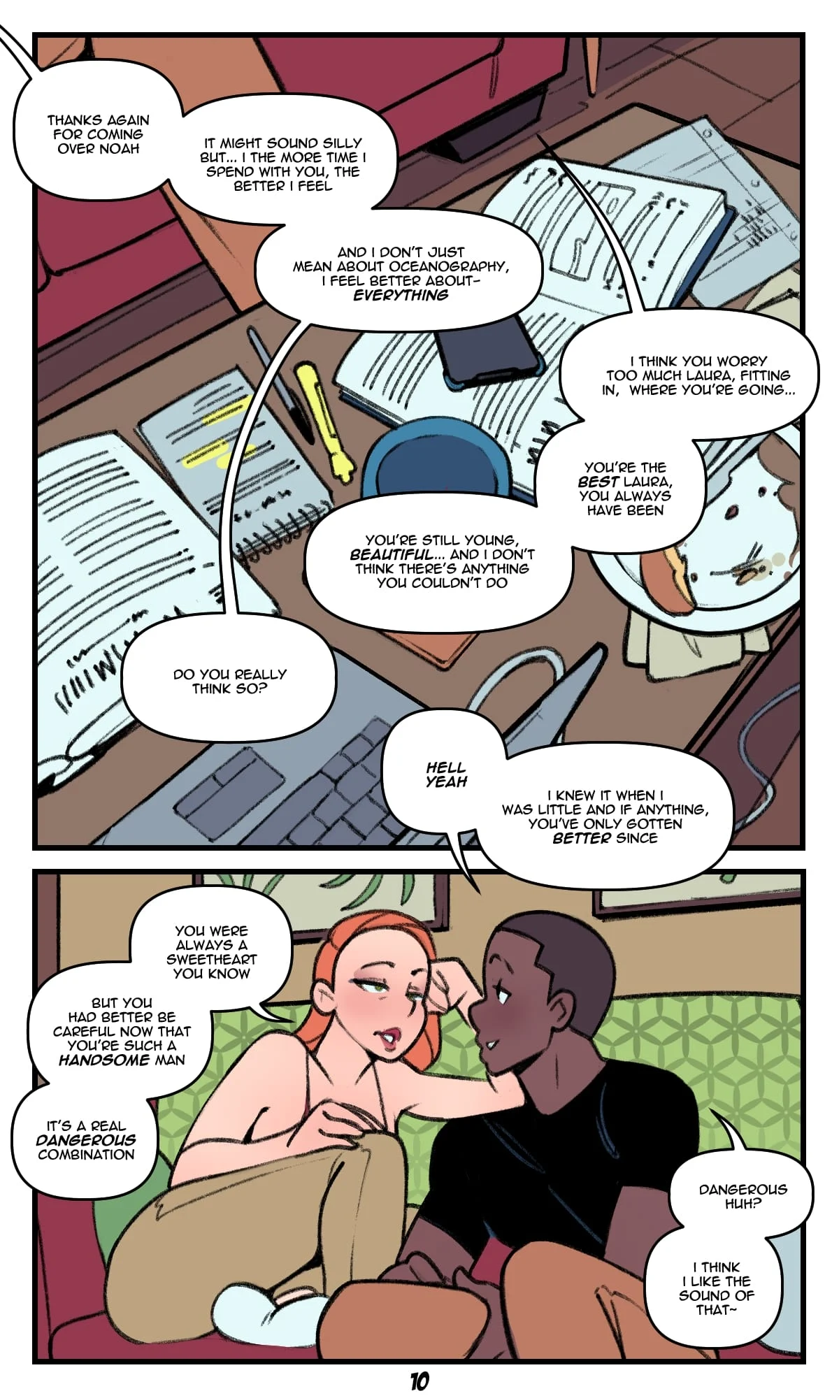 MILF Sitter [NotEnoughMilk] 1 . MILF Sitter - Chapter 1 [NotEnoughMilk] – page 11