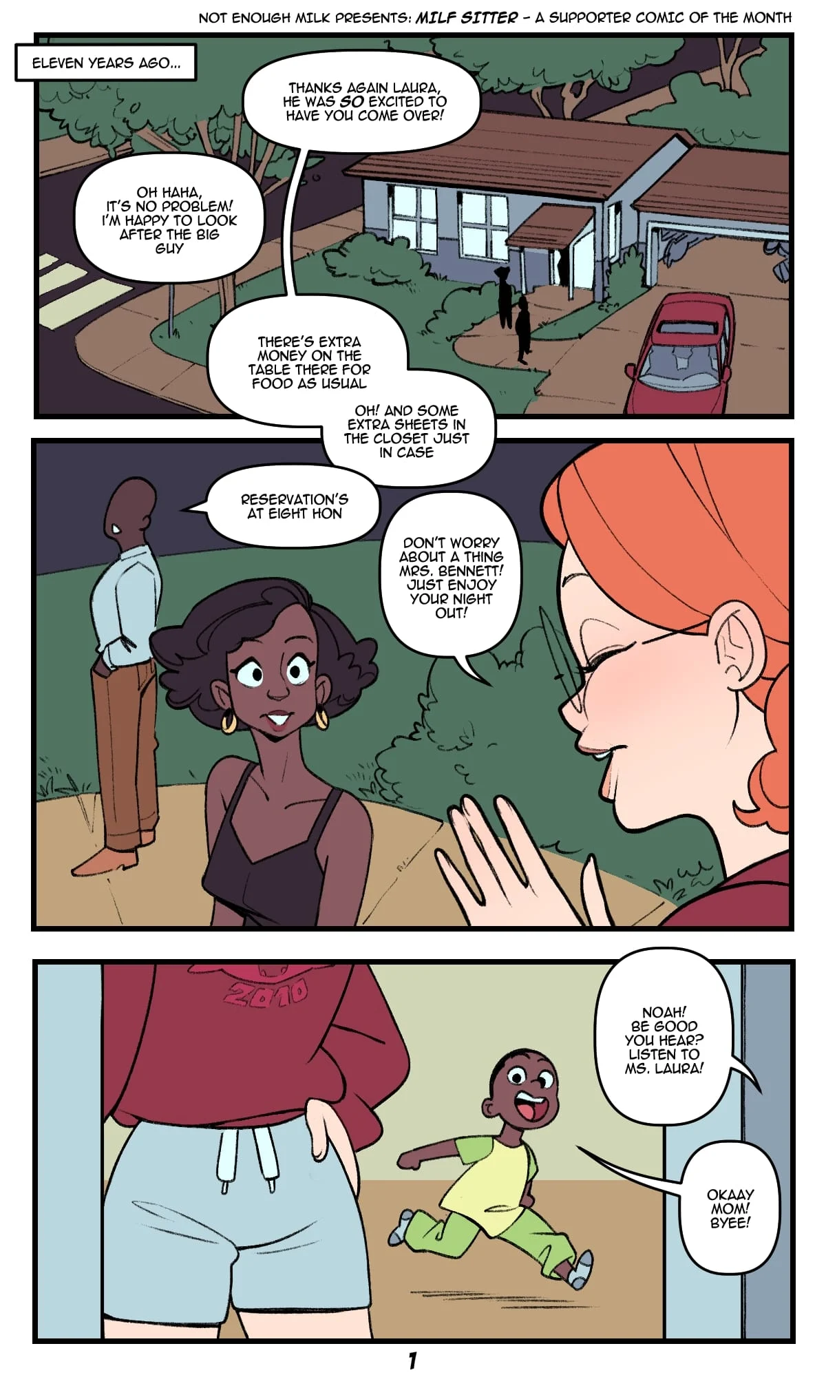 MILF Sitter [NotEnoughMilk] 1 . MILF Sitter - Chapter 1 [NotEnoughMilk] – page 2