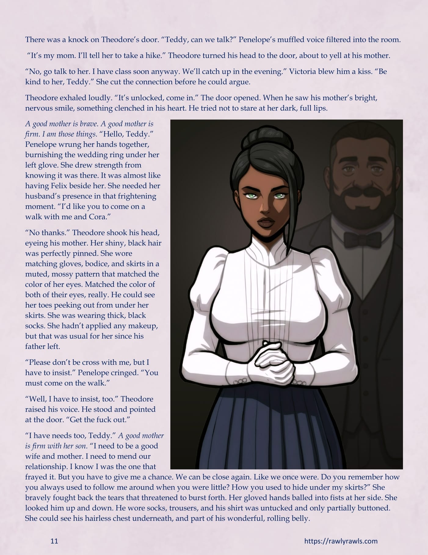 A Mother Returned [Eronautics , RawlyRawls] 5.1 . A Mother Returned - Chapter 5 - Part 1 [Eronautics , RawlyRawls] – page 11
