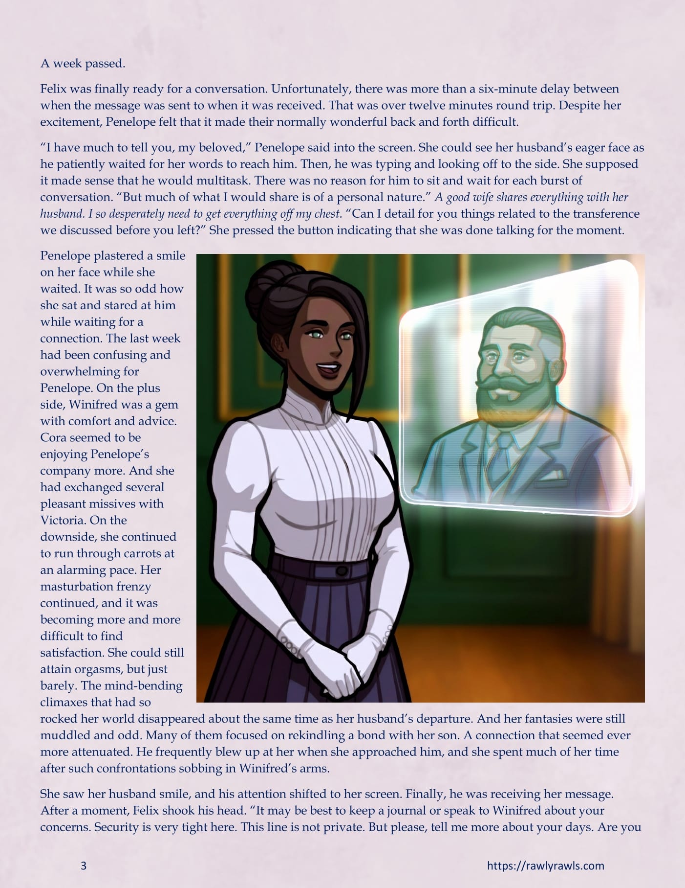 A Mother Returned [Eronautics , RawlyRawls] 5.1 . A Mother Returned - Chapter 5 - Part 1 [Eronautics , RawlyRawls] – page 3