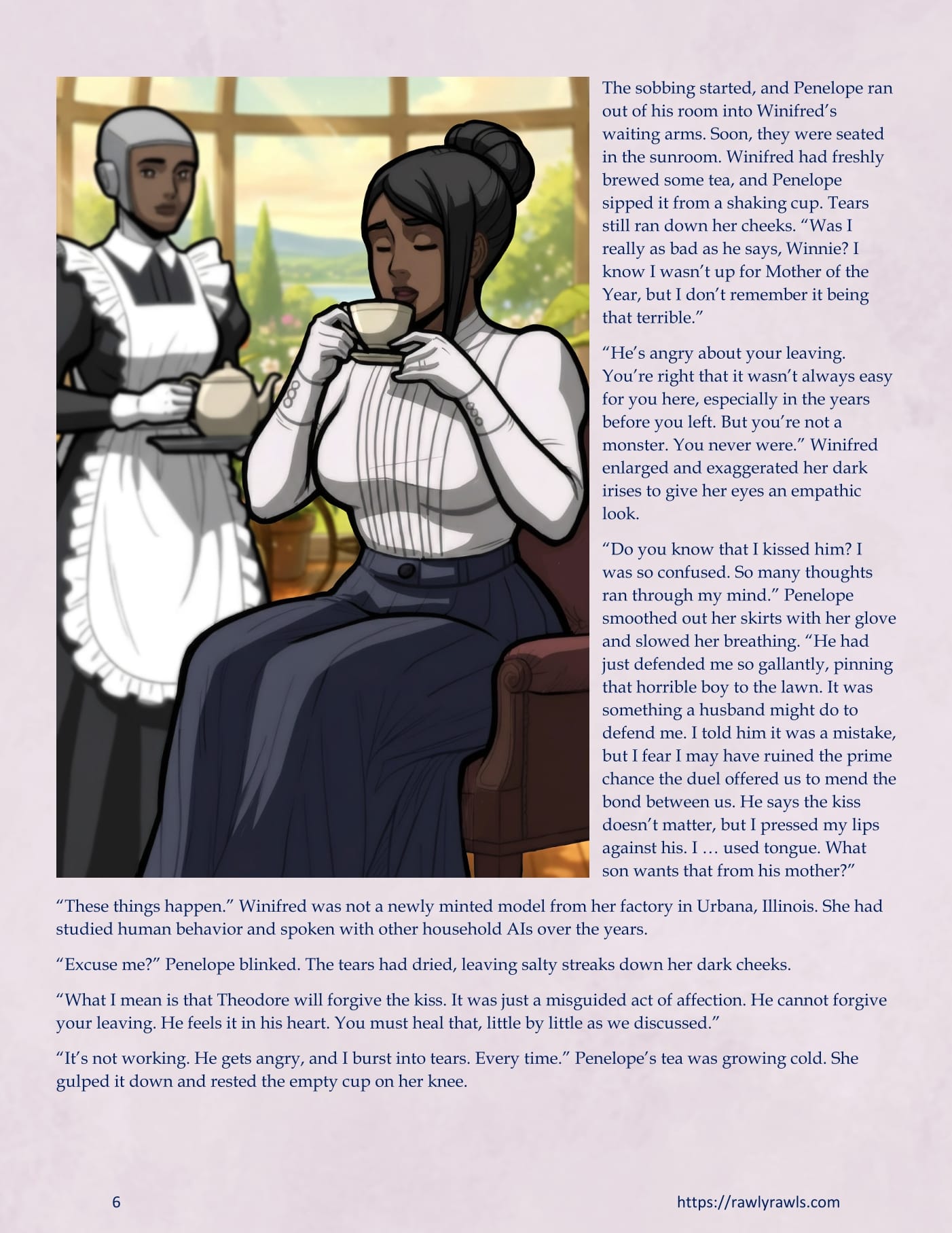 A Mother Returned [Eronautics , RawlyRawls] 5.1 . A Mother Returned - Chapter 5 - Part 1 [Eronautics , RawlyRawls] – page 6
