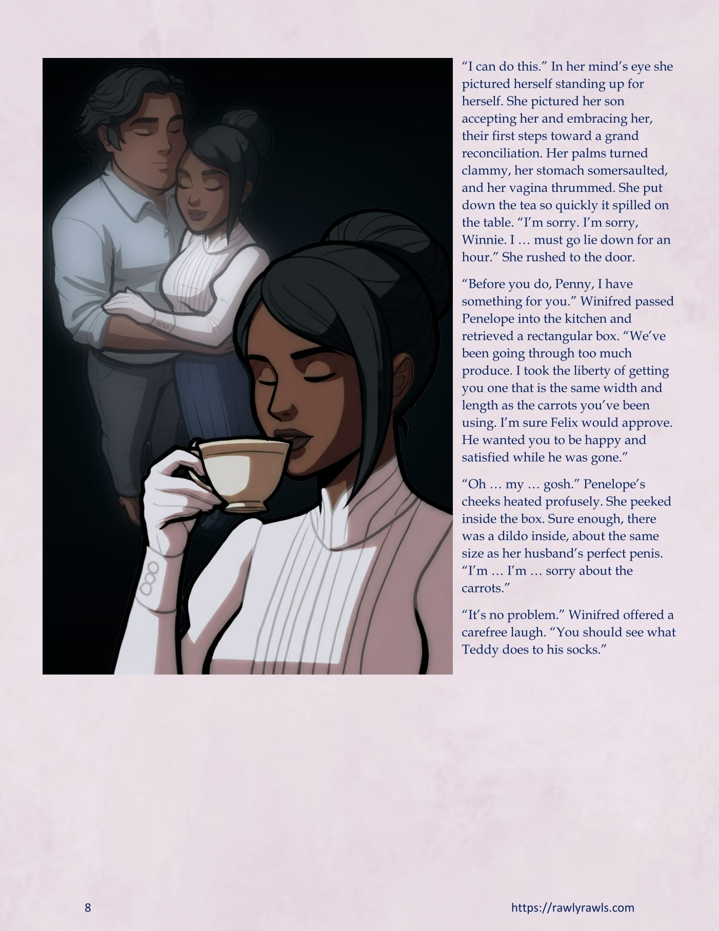 A Mother Returned [Eronautics , RawlyRawls] 5.1 . A Mother Returned - Chapter 5 - Part 1 [Eronautics , RawlyRawls] – page 8