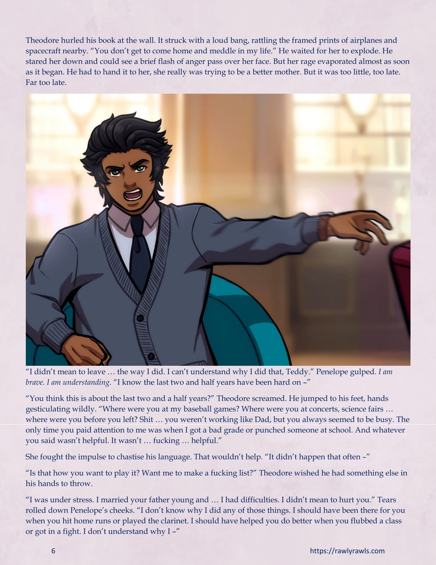 A Mother Returned [Eronautics , RawlyRawls] 2.1 . A Mother Returned - Chapter 2 - Part 1 [Eronautics , RawlyRawls] – page 6