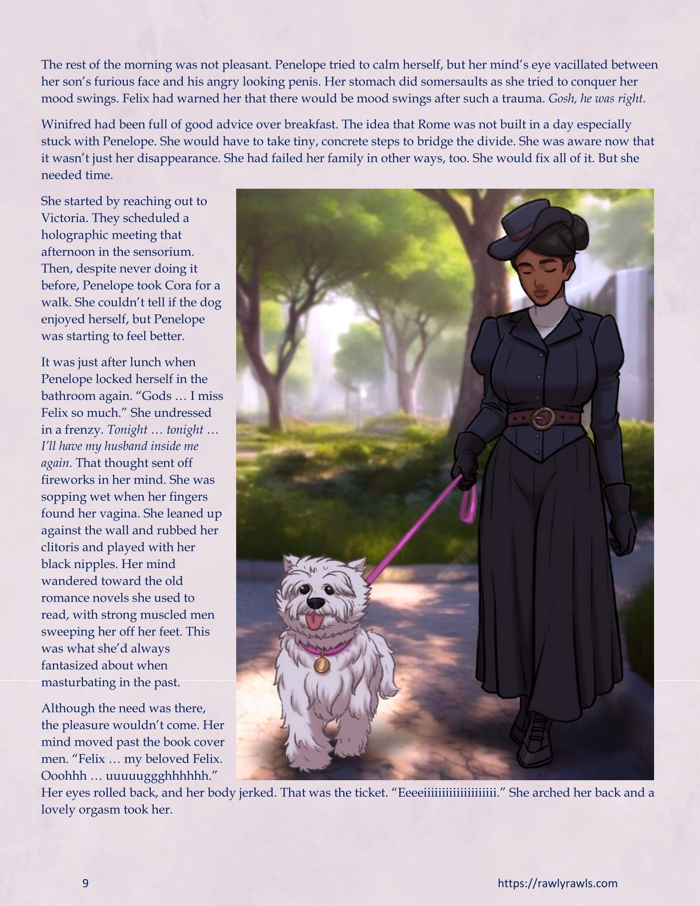 A Mother Returned [Eronautics , RawlyRawls] 2.1 . A Mother Returned - Chapter 2 - Part 1 [Eronautics , RawlyRawls] – page 9