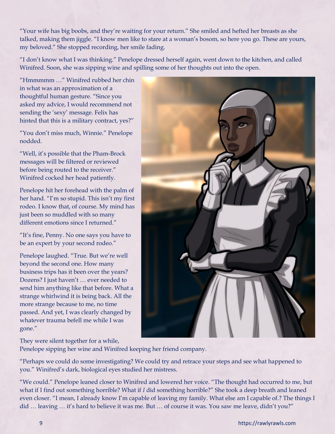 A Mother Returned [Eronautics , RawlyRawls] 4.2 . A Mother Returned - Chapter 4 - Part 2 [Eronautics , RawlyRawls] – page 9