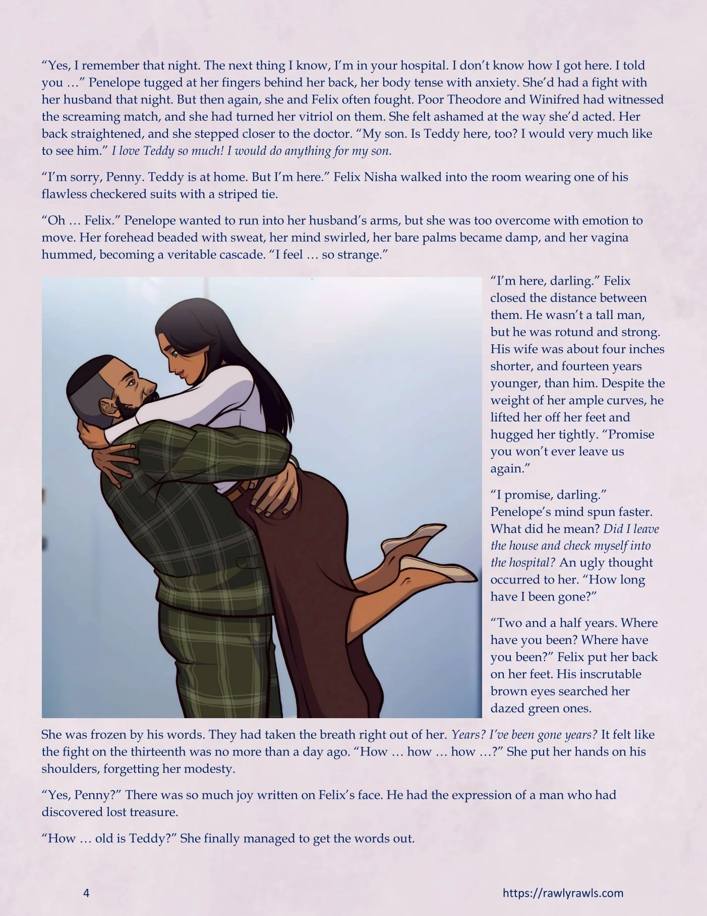 A Mother Returned [Eronautics , RawlyRawls] 1.1 . A Mother Returned - Chapter 1 - Part 1 [Eronautics , Rawly Rawls] – page 4