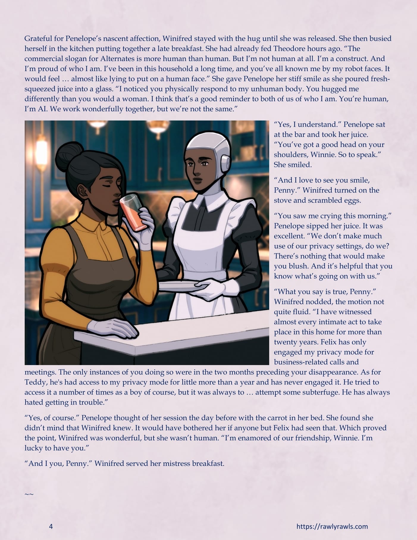 A Mother Returned [Eronautics , RawlyRawls] 4.1 . A Mother Returned - Chapter 4 - Part 1 [Eronautics , RawlyRawls] – page 4