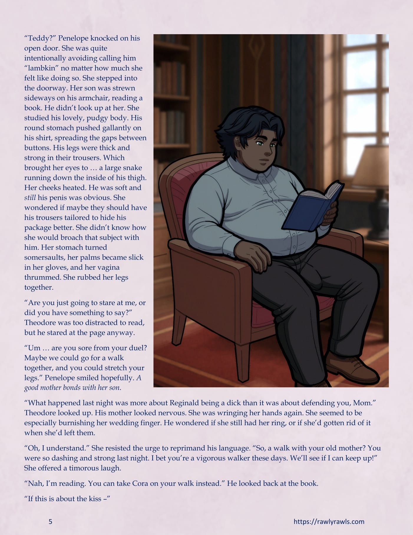 A Mother Returned [Eronautics , RawlyRawls] 4.1 . A Mother Returned - Chapter 4 - Part 1 [Eronautics , RawlyRawls] – page 5