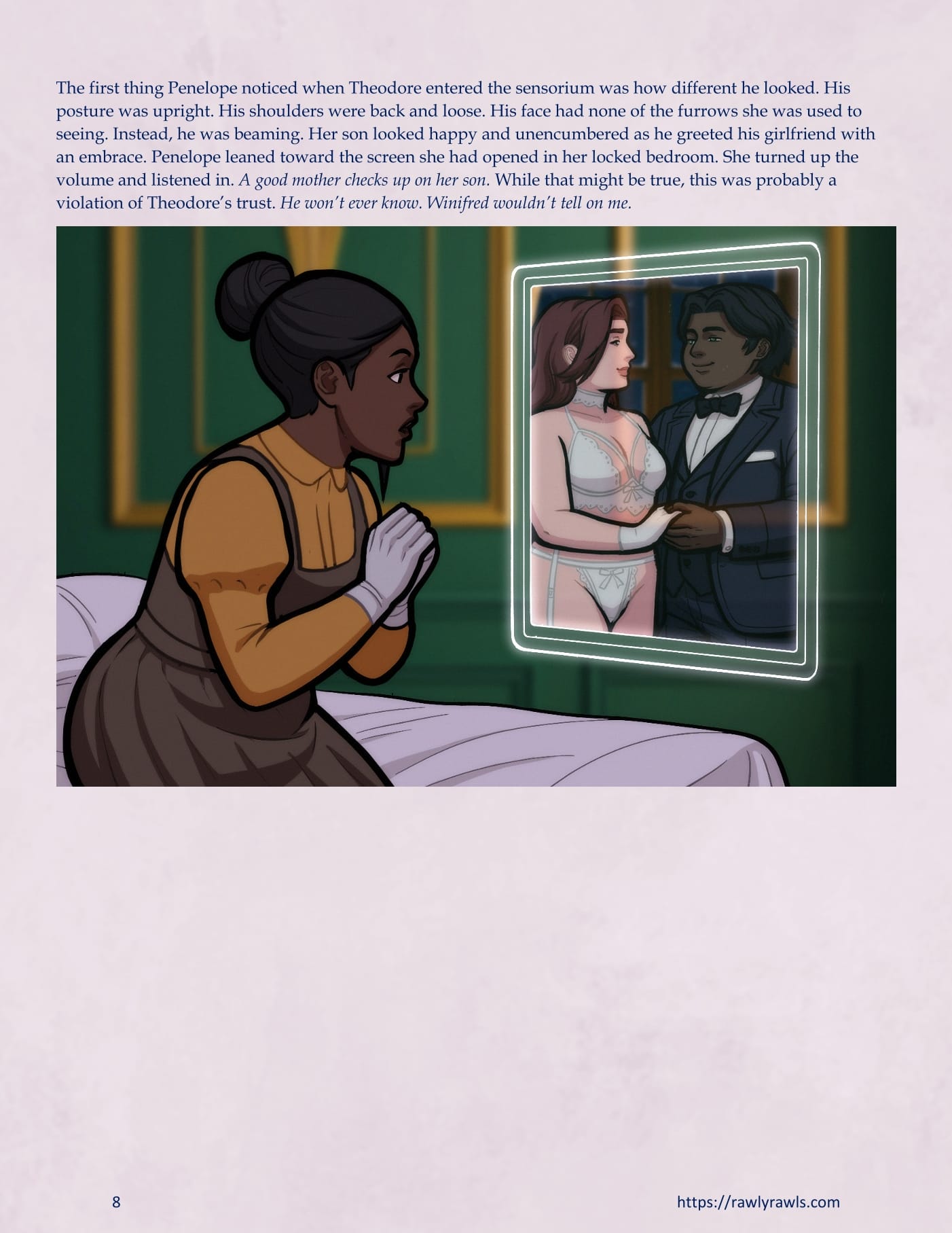 A Mother Returned [Eronautics , RawlyRawls] 4.1 . A Mother Returned - Chapter 4 - Part 1 [Eronautics , RawlyRawls] – page 8
