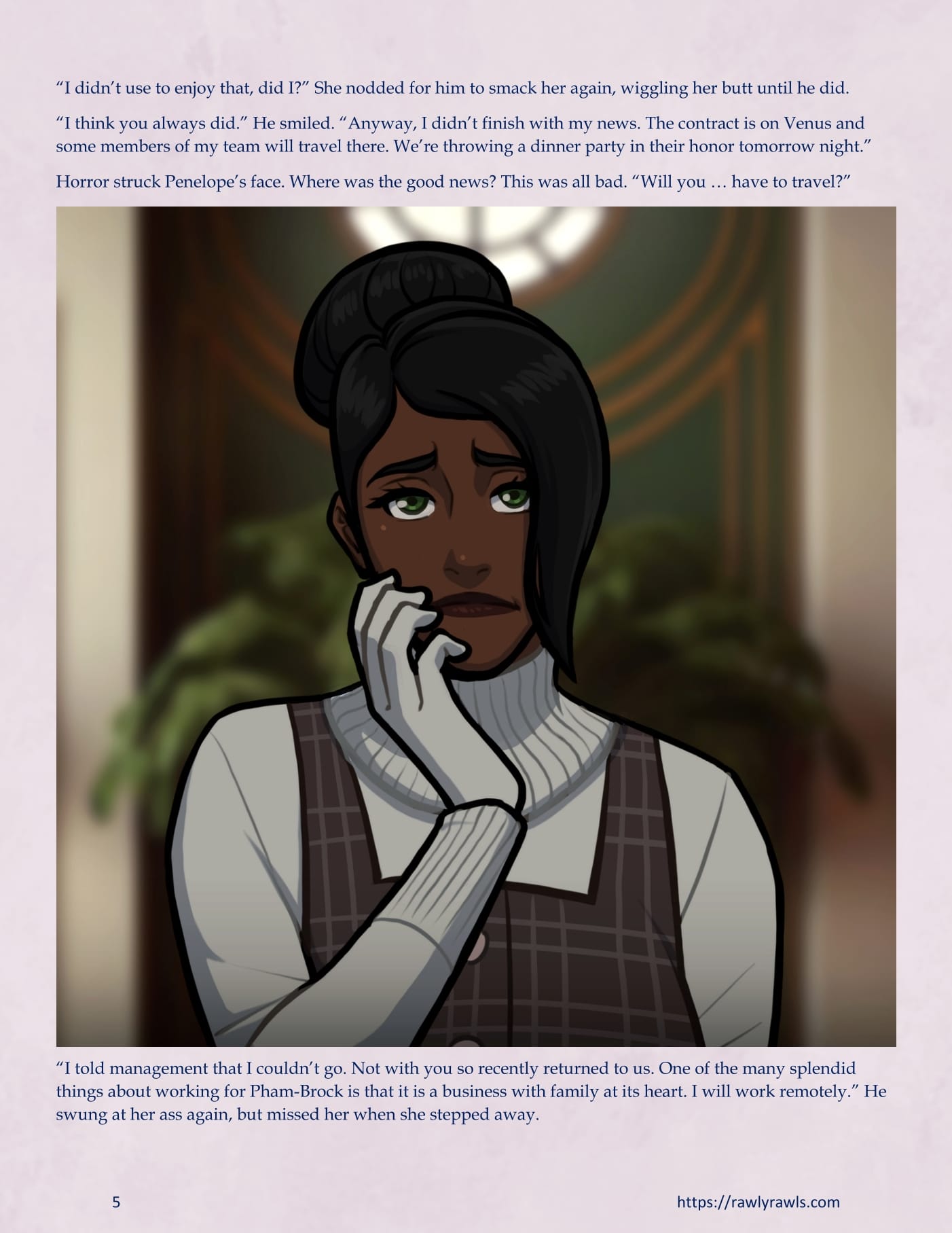 A Mother Returned [Eronautics , RawlyRawls] 2.2 . A Mother Returned - Chapter 2 - Part 2 [Eronautics , RawlyRawls] – page 5