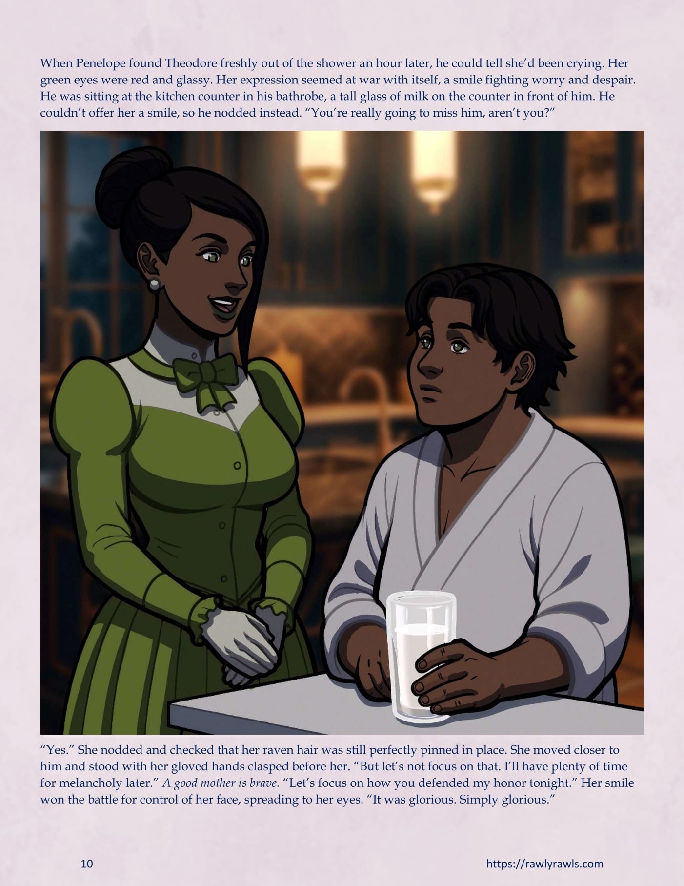 A Mother Returned [Eronautics , RawlyRawls] 3.2 . A Mother Returned - Chapter 3 - Part 2 [Eronautics , RawlyRawls] – page 10