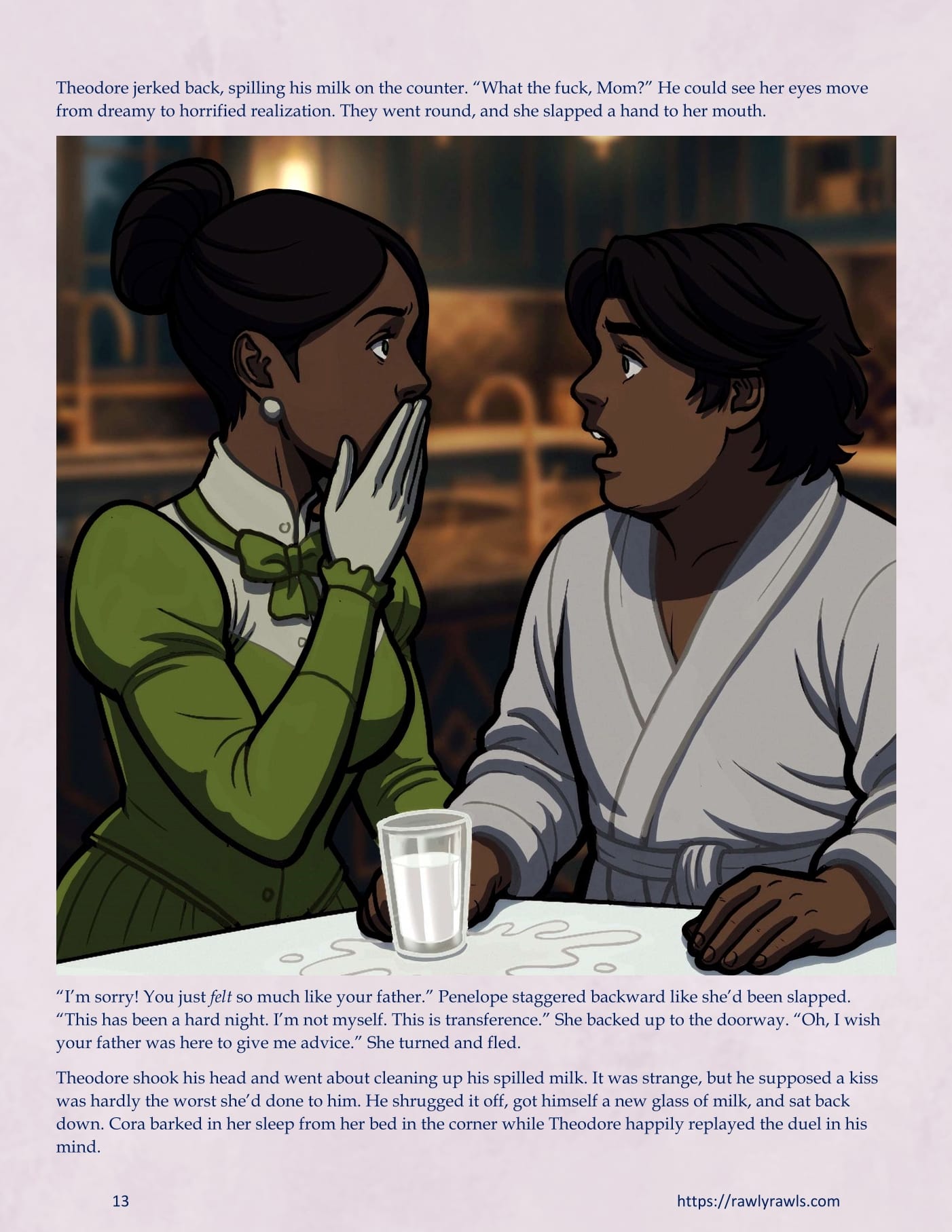 A Mother Returned [Eronautics , RawlyRawls] 3.2 . A Mother Returned - Chapter 3 - Part 2 [Eronautics , RawlyRawls] – page 13