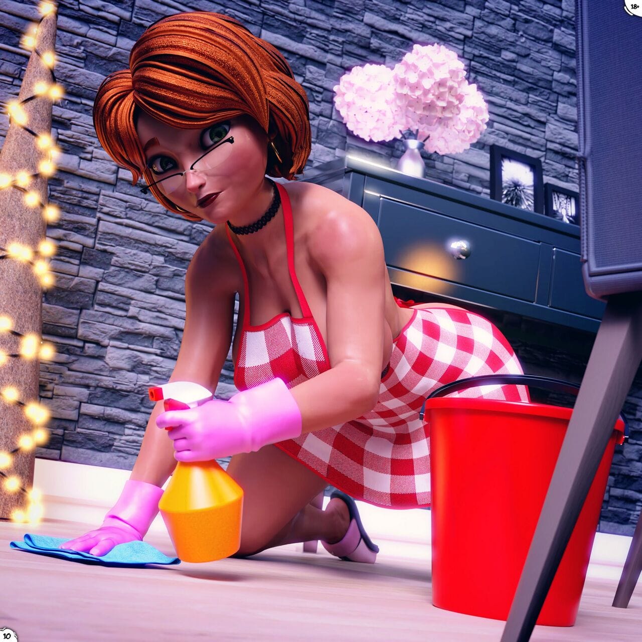 Cass Hamada (Big Hero 6) [URQqURQq] 0 . Cass Busy With Housework - (Big Hero 6) [URQqURQq] – page 5