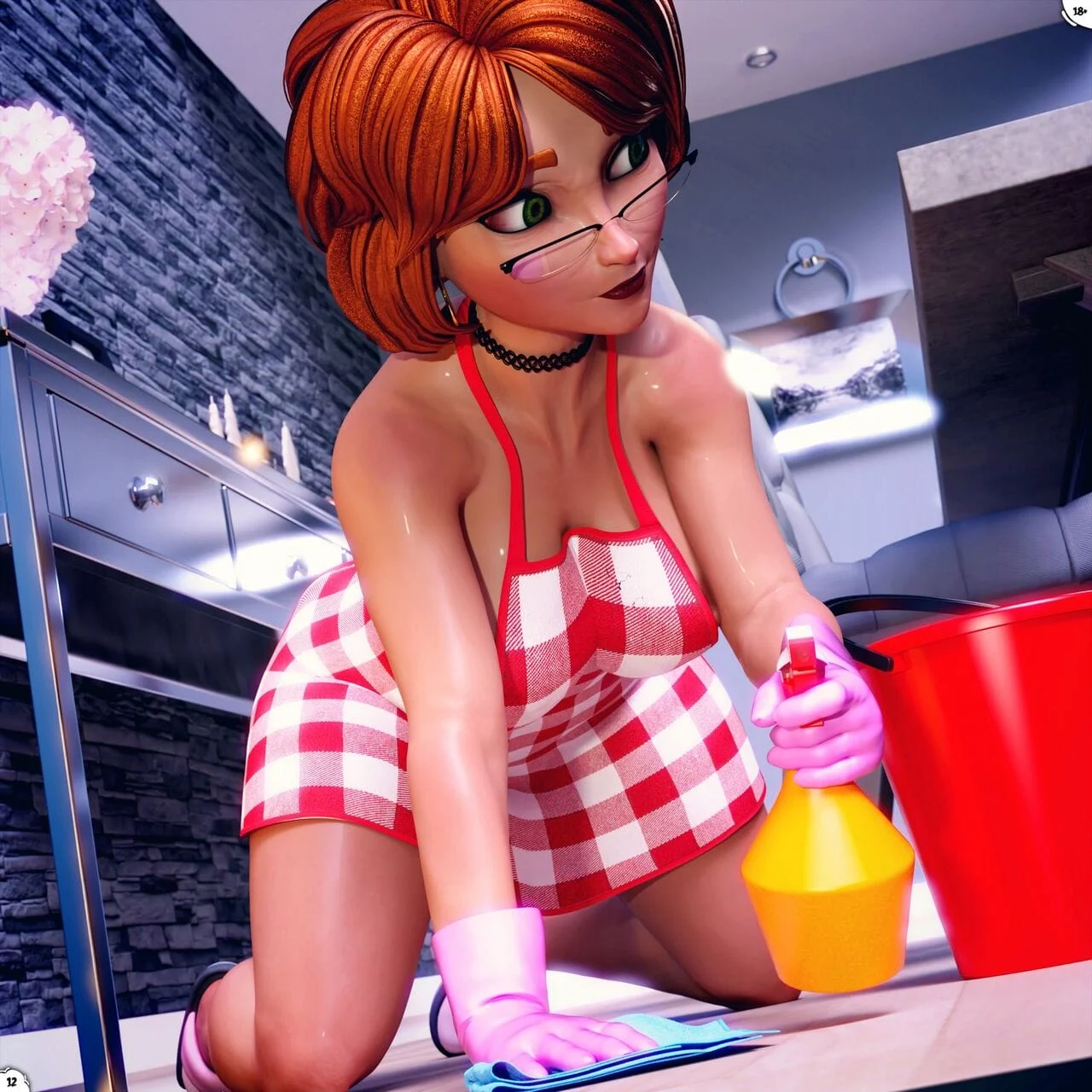 Cass Hamada (Big Hero 6) [URQqURQq] 0 . Cass Busy With Housework - (Big Hero 6) [URQqURQq] – page 6