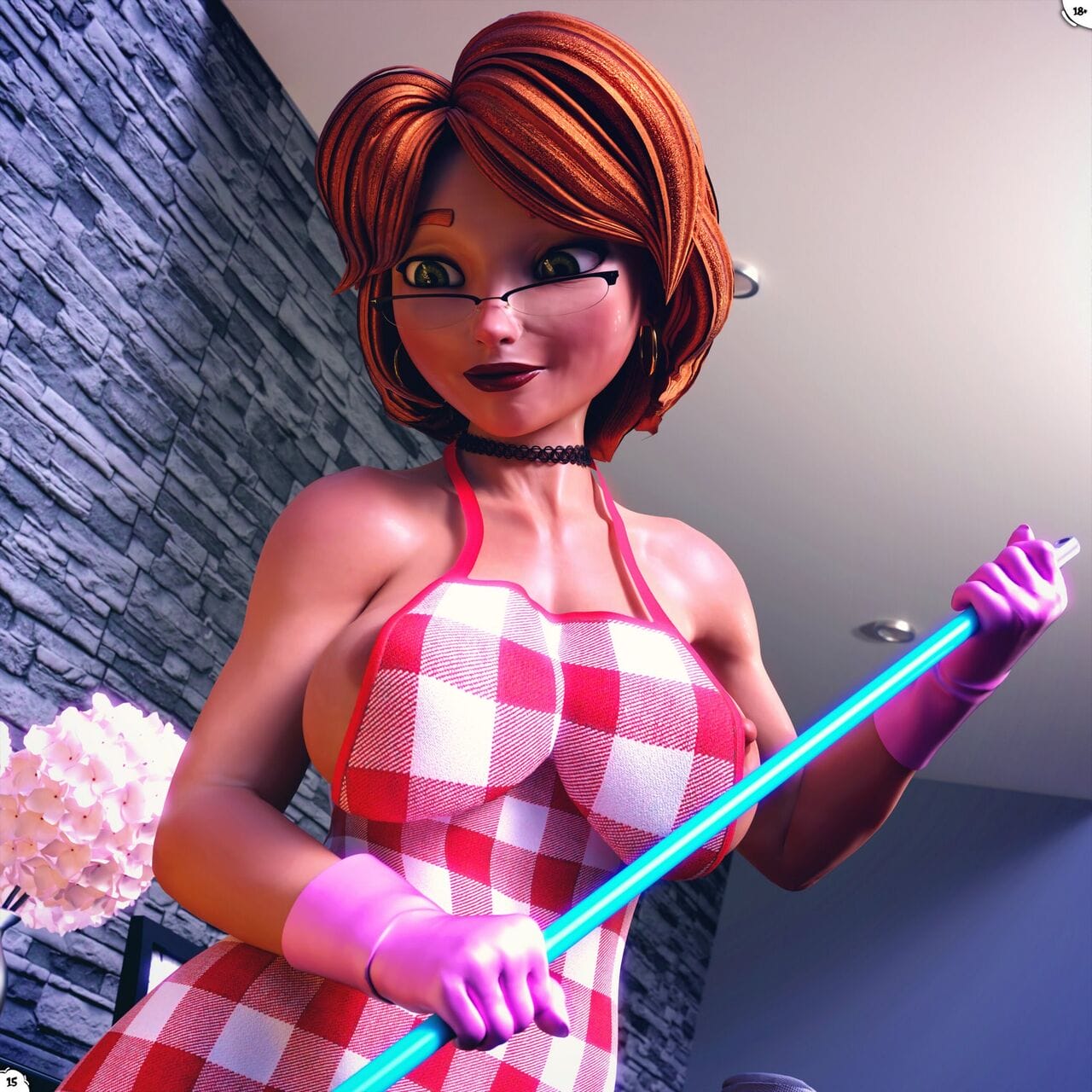 Cass Hamada (Big Hero 6) [URQqURQq] 0 . Cass Busy With Housework - (Big Hero 6) [URQqURQq] – page 8